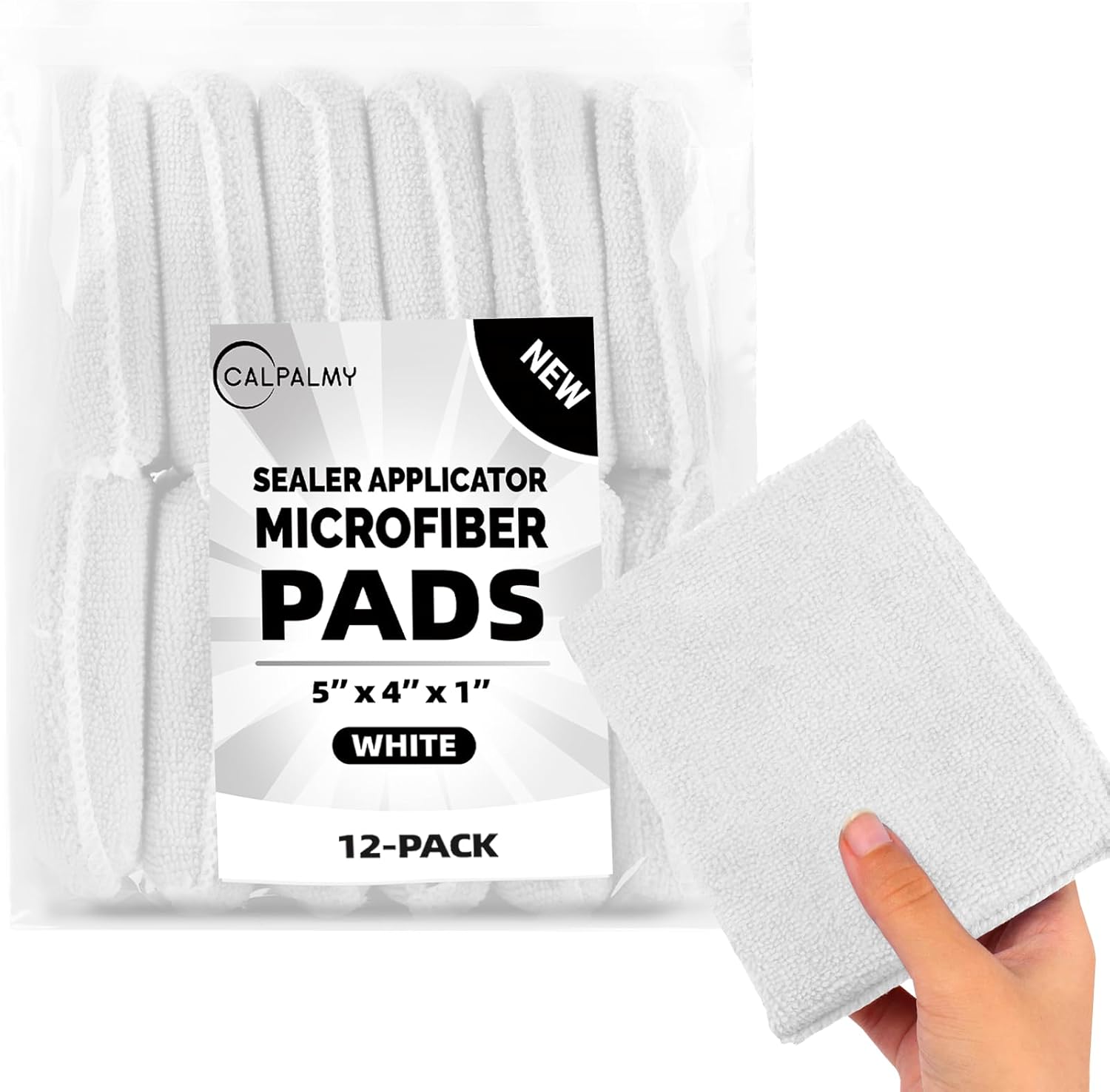 Professional Microfiber Sealer Applicator Pad – The Perfect Tool to Apply Sealer to All Natural Stone and Tile Like Marble, Granite