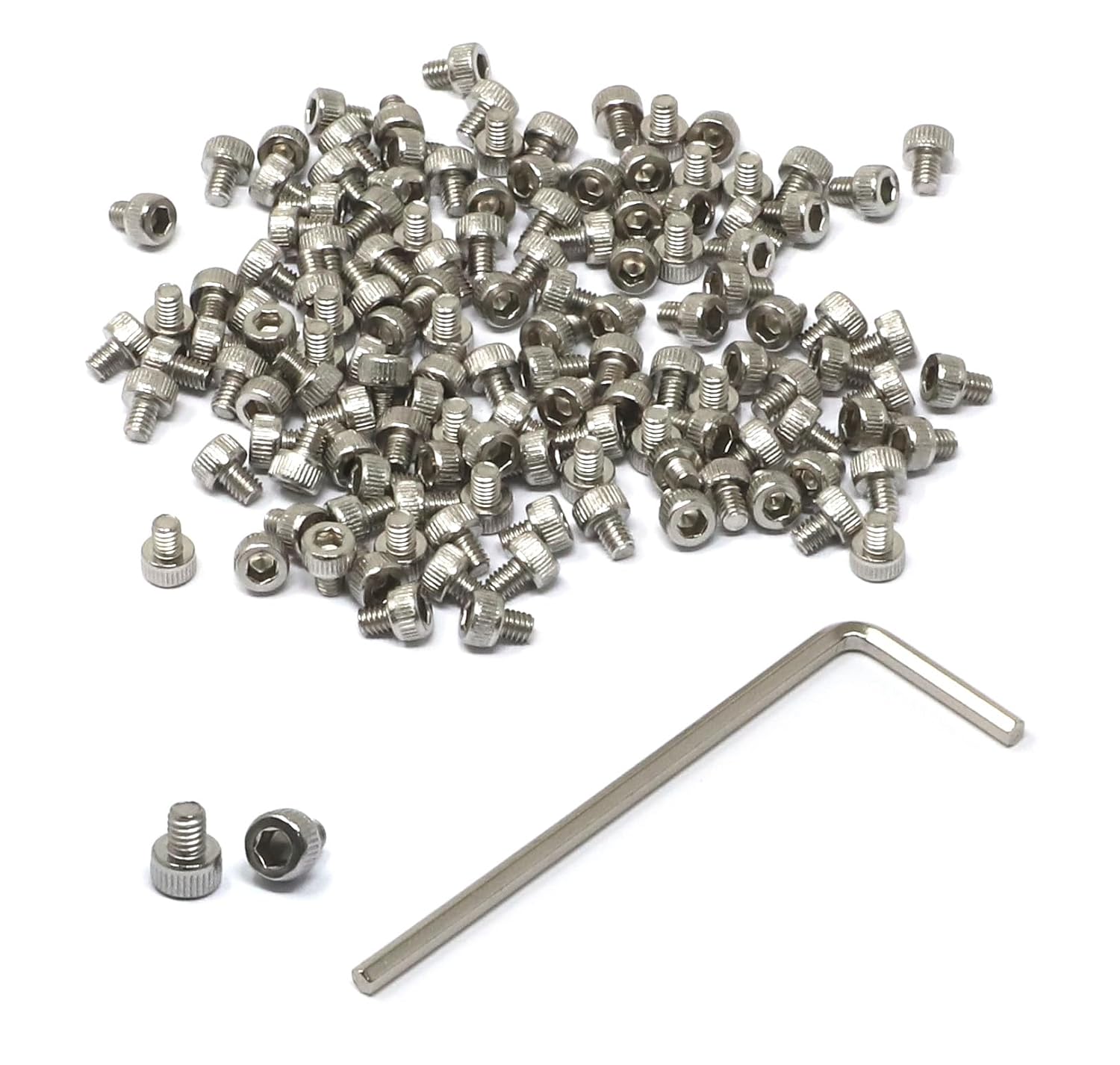iexcell 20 Pcs M8 x 30/35/40/45/50 mm Stainless Steel 304 Hex Socket Head Cap Screws Bolts Assortment, Fully Threaded