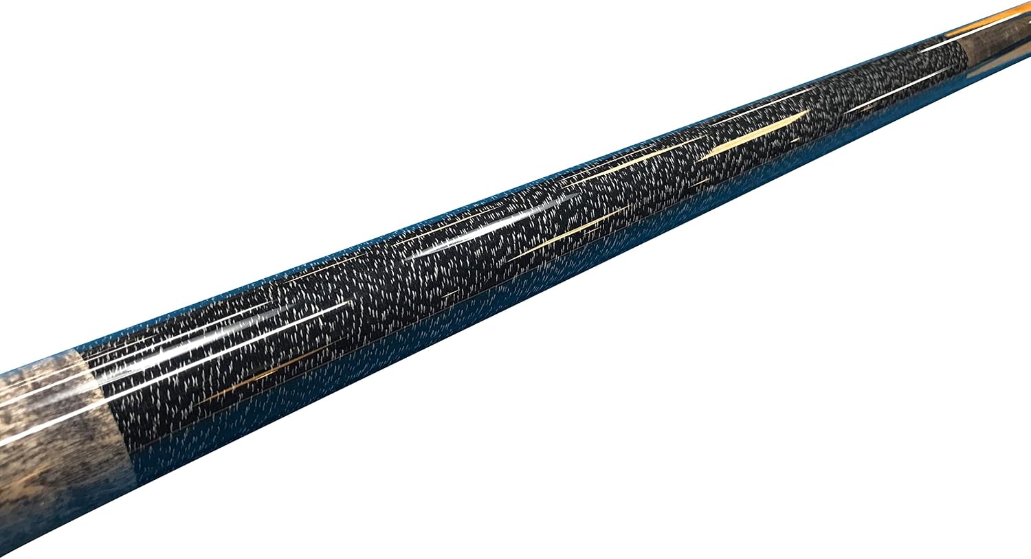 Meucci SB3-B Handcrafted Billiards Pool Cue Stick w/PRO Shaft - Blue + Hard CASE