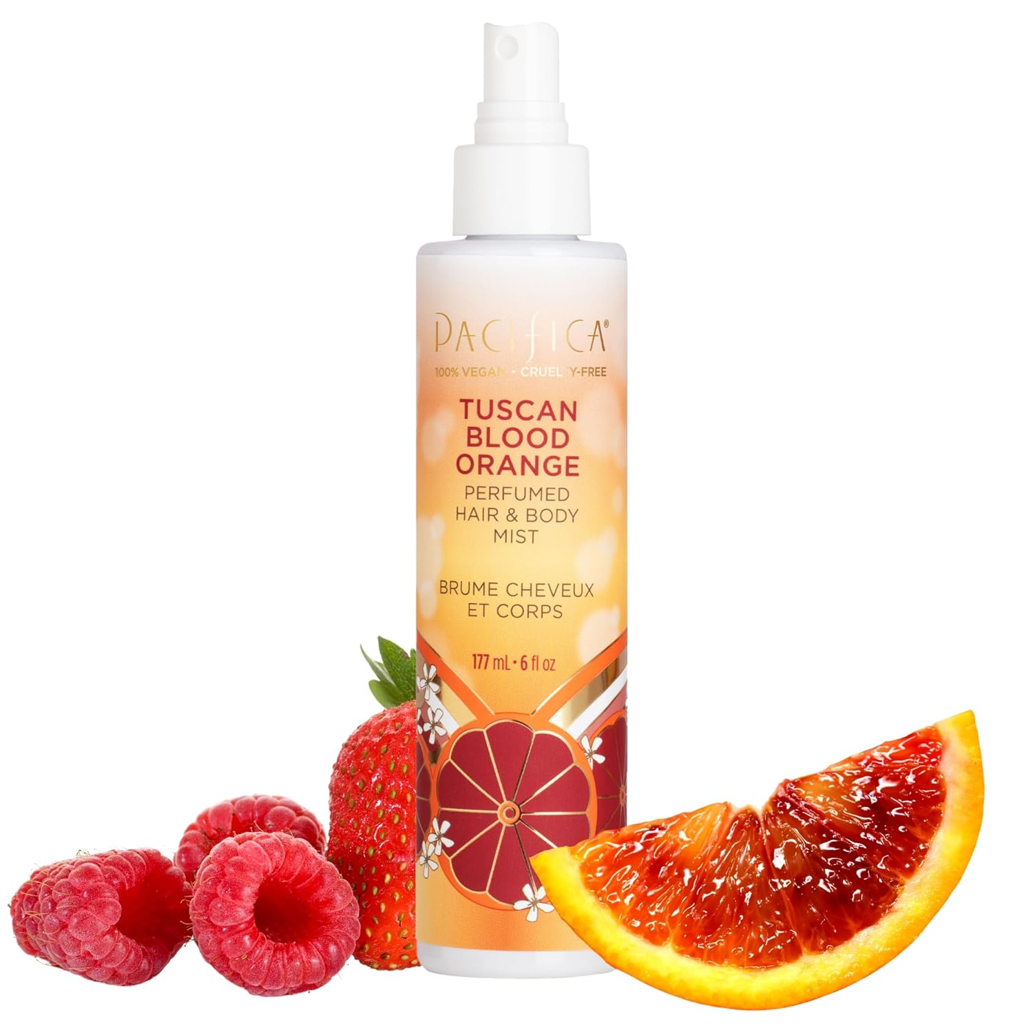 Pacifica Island Vanilla Hair Mist Perfume and Full Body Spray for Women - Fragrance Spray for A Mood-Lifting Experience, Paraben-Free, Clean Beauty No Alcohol, Vegan & Cruelty-Free, 6 oz oz