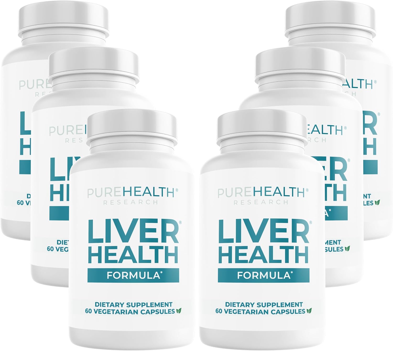 PUREHEALTH RESEARCH Liver Health – Liver Cleanse Detox & Repair Supplement