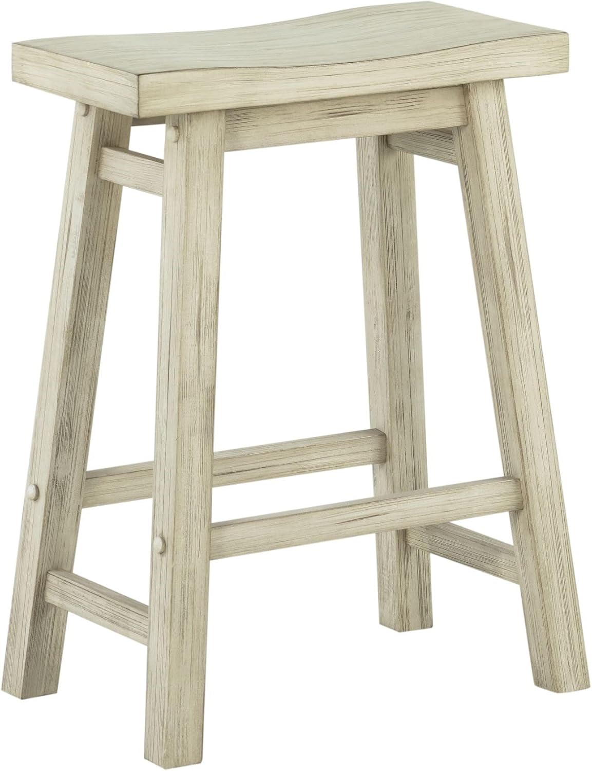 Boraam Sonoma Saddle Stool, Chestnut