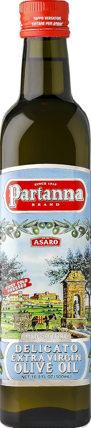 Partanna Robust Extra Virgin Olive Oil, 33.8 fl oz (1 L)
