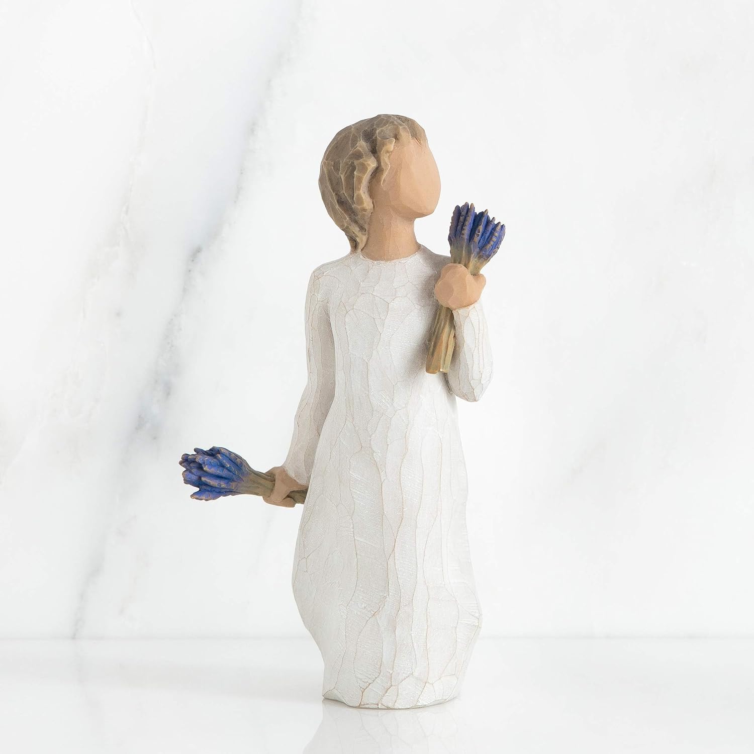 Willow Tree Lavender Grace, Sculpted Hand-Painted Figure | Cast from a Susan Lordi Original Carving, Thoughtful Keepsake Gift for Loved Ones, Celebrations and Moments of Comfort