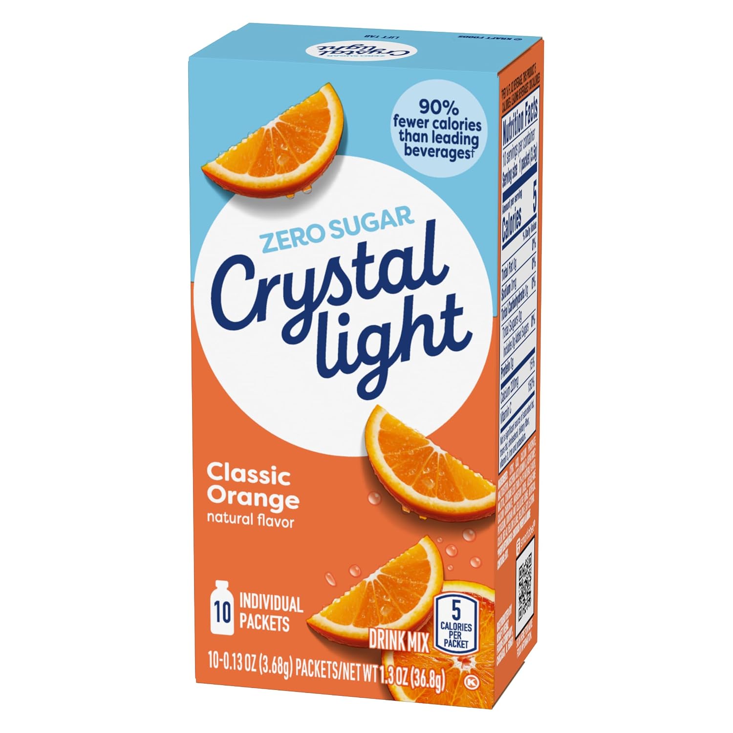 Crystal Light On-The-Go Drink Mix Packets, Sugar Free Powdered Water Enhancer, Naturally Flavored Low Calorie Beverage Mix, Cherry Pomegranate, 0.11 Ounce Packets, 10 Count (Pack of 4)