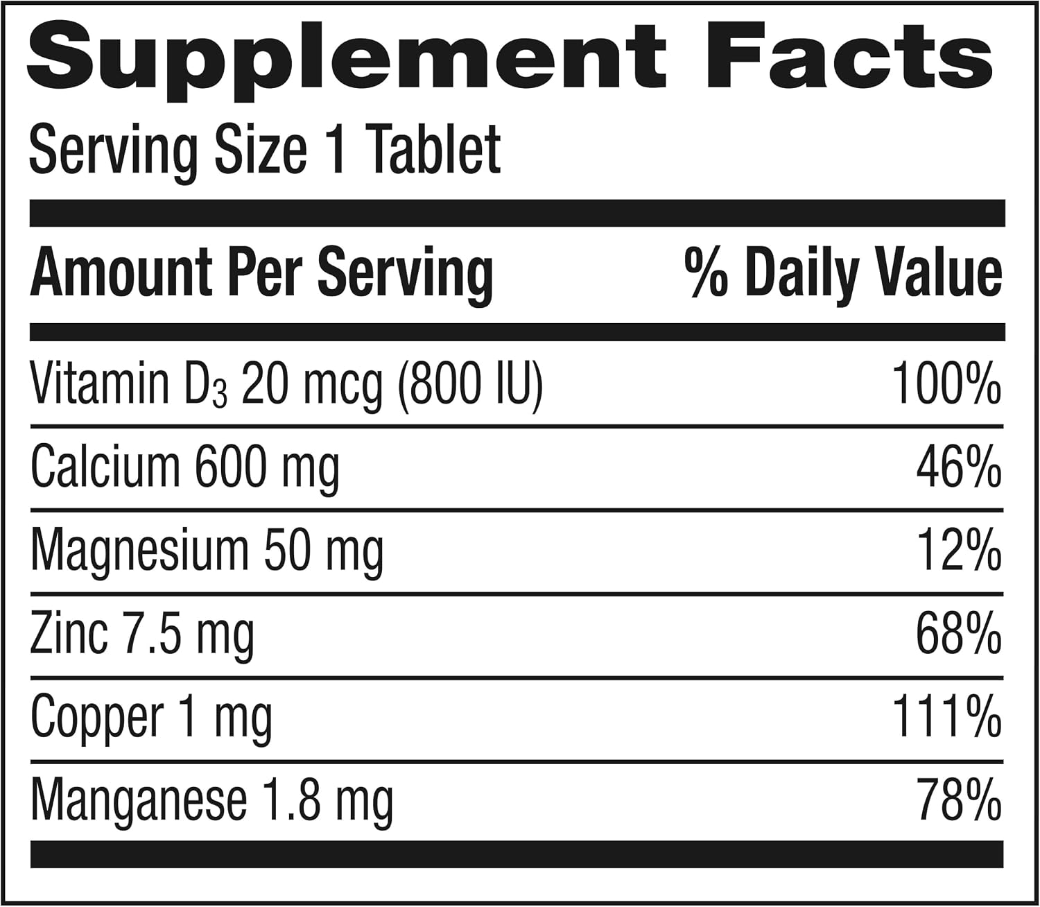 Caltrate 600 Plus D3 Vitamin D and Calcium Supplement Tablets, 165 Count | Highest Level of Vitamin D3, Maximizes Calcium Absorption to Support Strong Bones and Daily Function