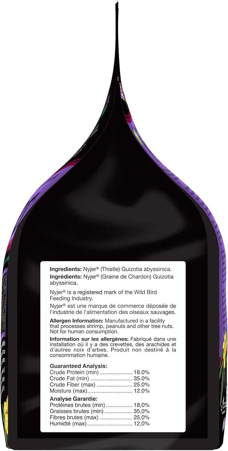 F.M. Brown's Song Blend Nyjer Thistle Seed for Pets, 2-Pound