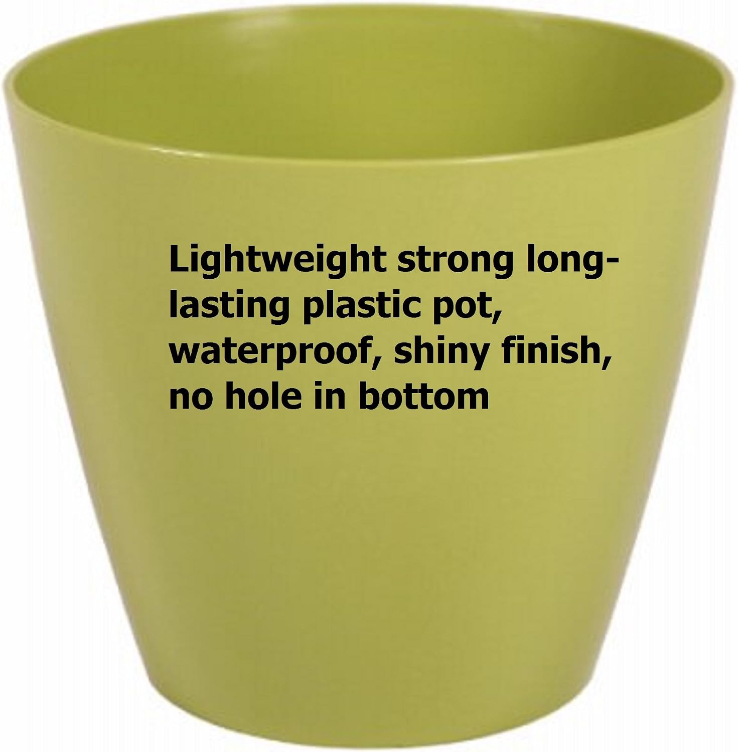 Home & Garden PIM01280 Charlevoix Durares Planter, 10" - Tango