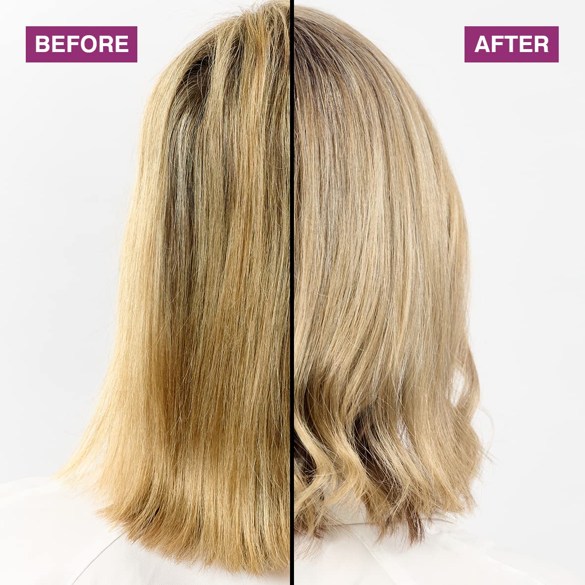 GOODBYE YELLOW Purple Shampoo Neutralizing Wash – 10.1 Fl Oz | Anti-Yellow Vegan Shampoo for Blonde & Gray Hair | pH Balanced | Professional Salon