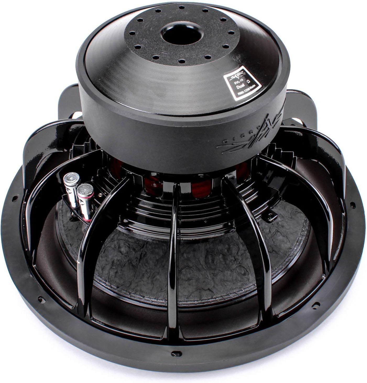 Skar Audio EVL-15 D2 15" 2500 Watt Max Power Dual 2 Ohm Car Subwoofer