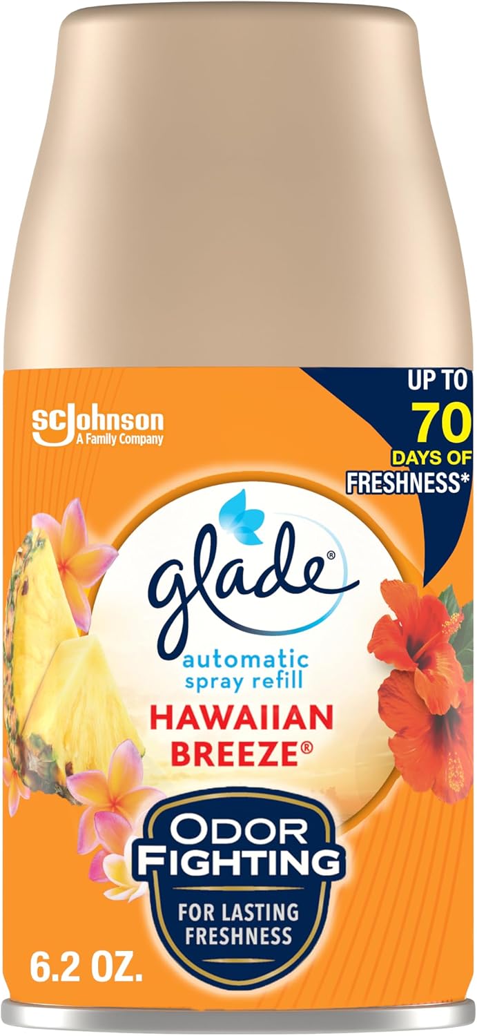 Glade Automatic Spray Refill, Air Freshener for Home and Bathroom, Cashmere Woods, 6.2 Oz