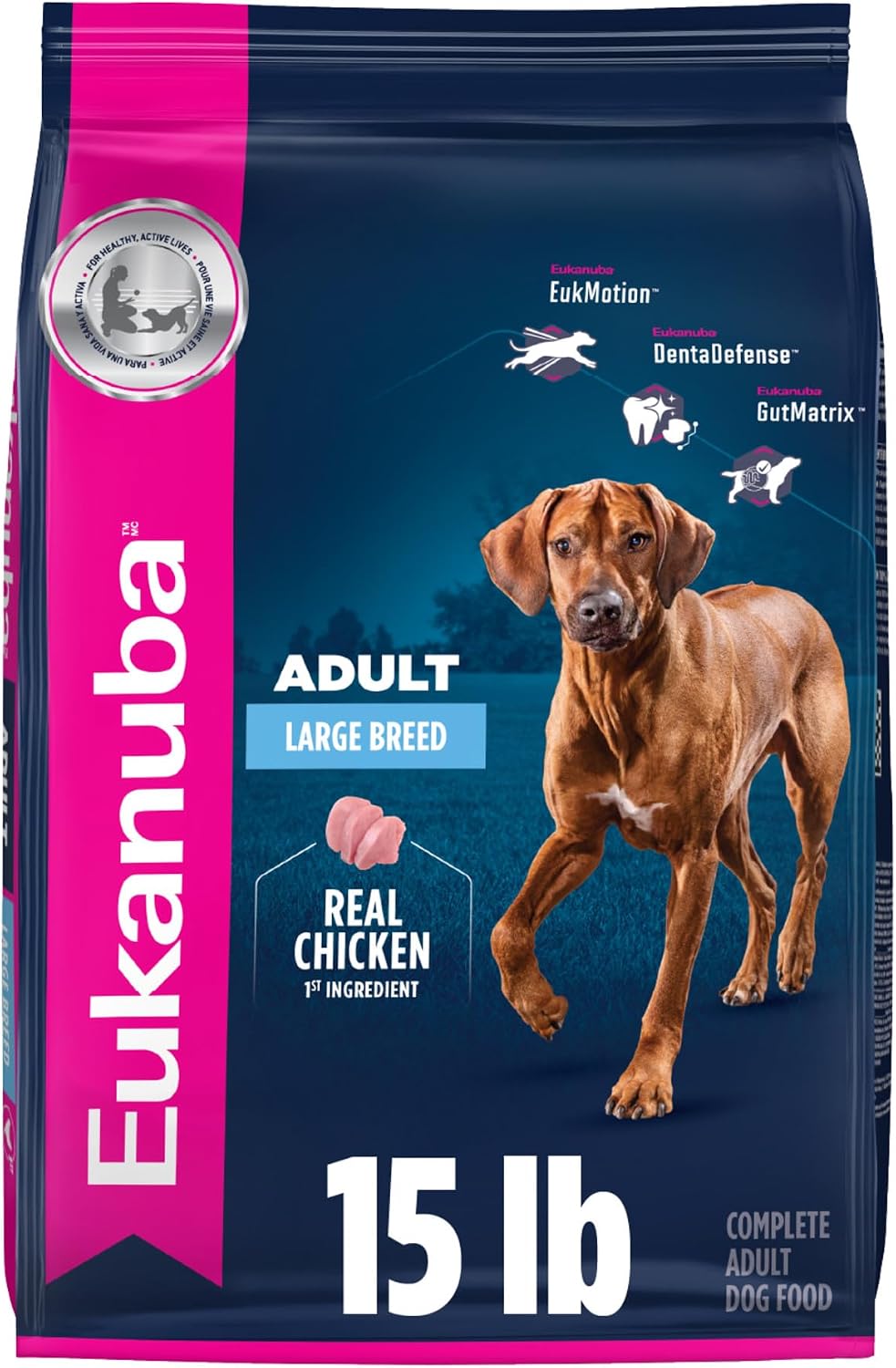 Eukanuba Adult Large Breed Dry Dog Food, 35 lb Bag