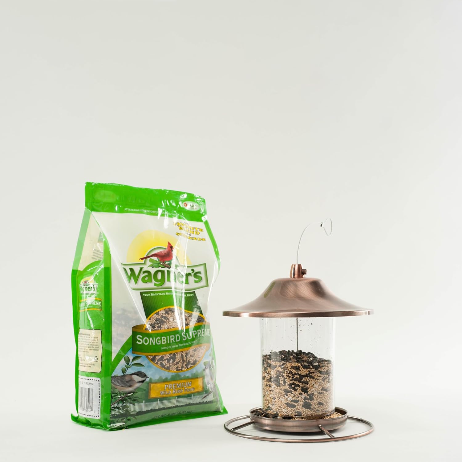 Wagner's 62042 Songbird Supreme Blend Wild Bird Food, 8-Pound Bag