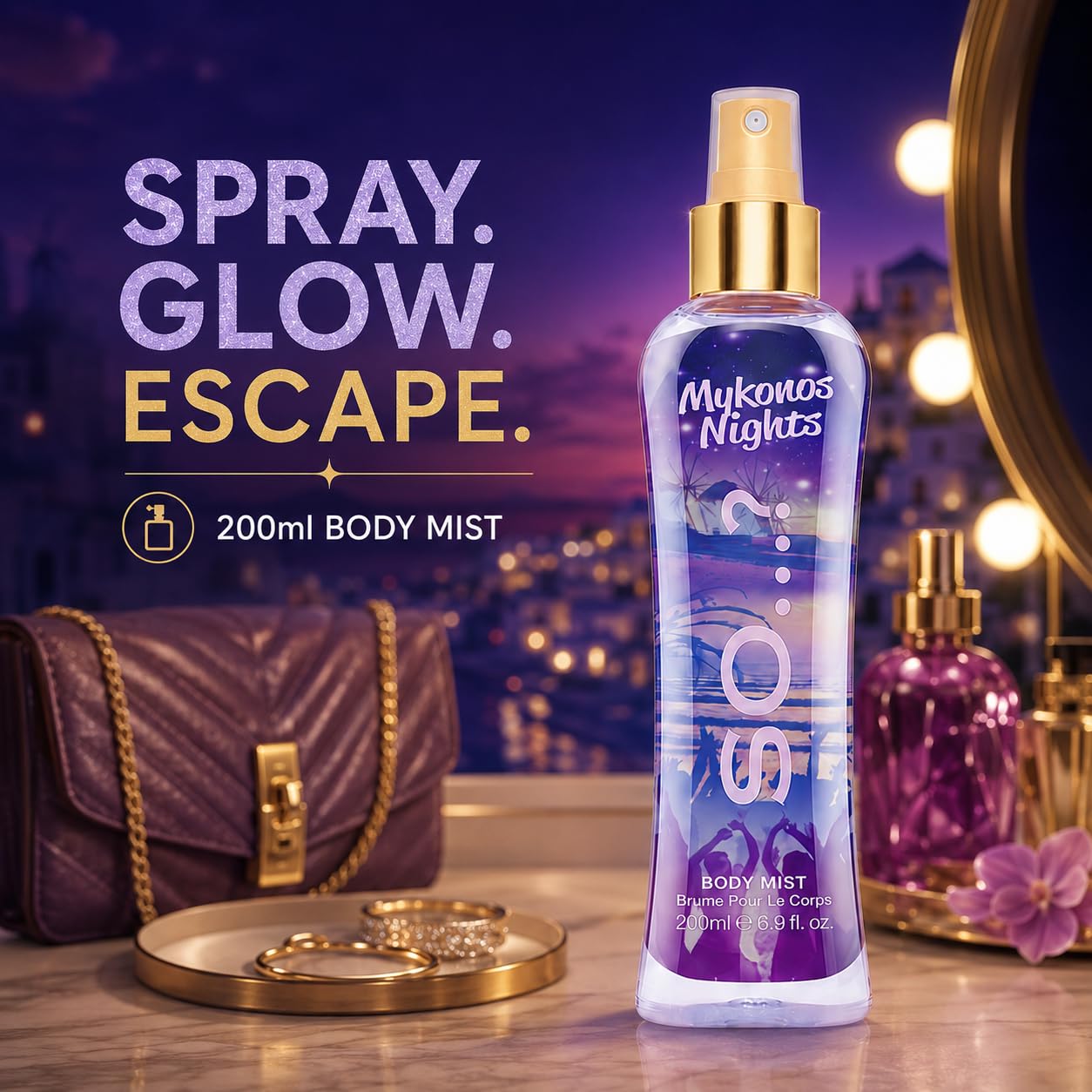 So…? Bali Breeze Body Mist - Perfume for Women with Tropical Aroma - Body Spray for Women with Coconut, Almond and Vanilla Notes - 6.9 oz