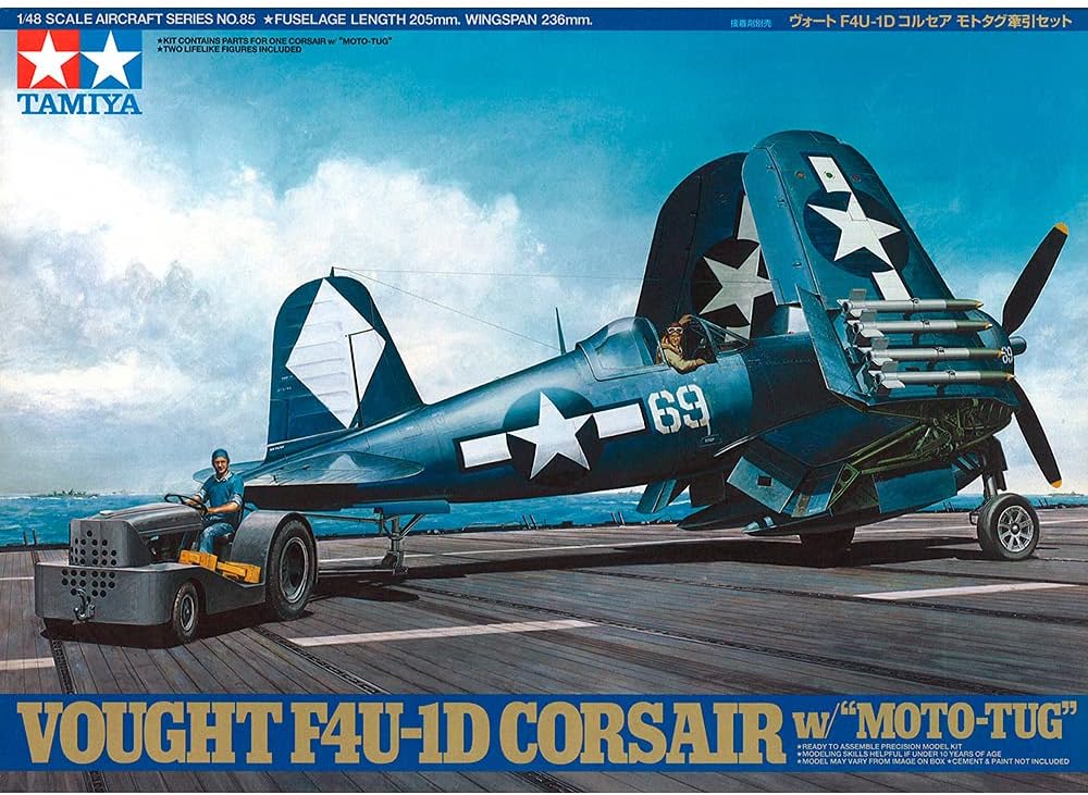 Tamiya 300061085-1:48 Vought F4U-1D Corsair