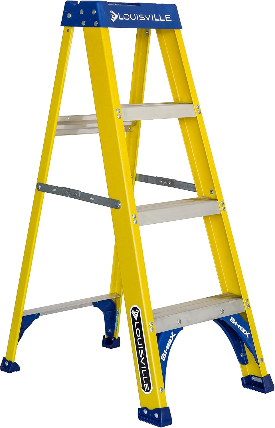 Louisville Ladder 5-Foot Fiberglass Step Ladder, 250-Pound Load Capacity, Type I, FS2005
