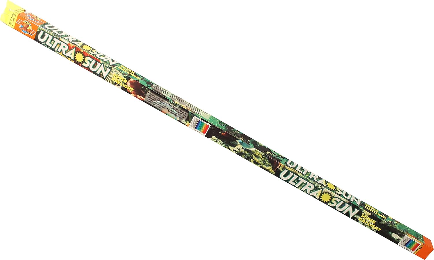 Zoo Med T-8 Ultra Sun Super Daylight Fluorescent Bulb, 24" L, 17 Watts