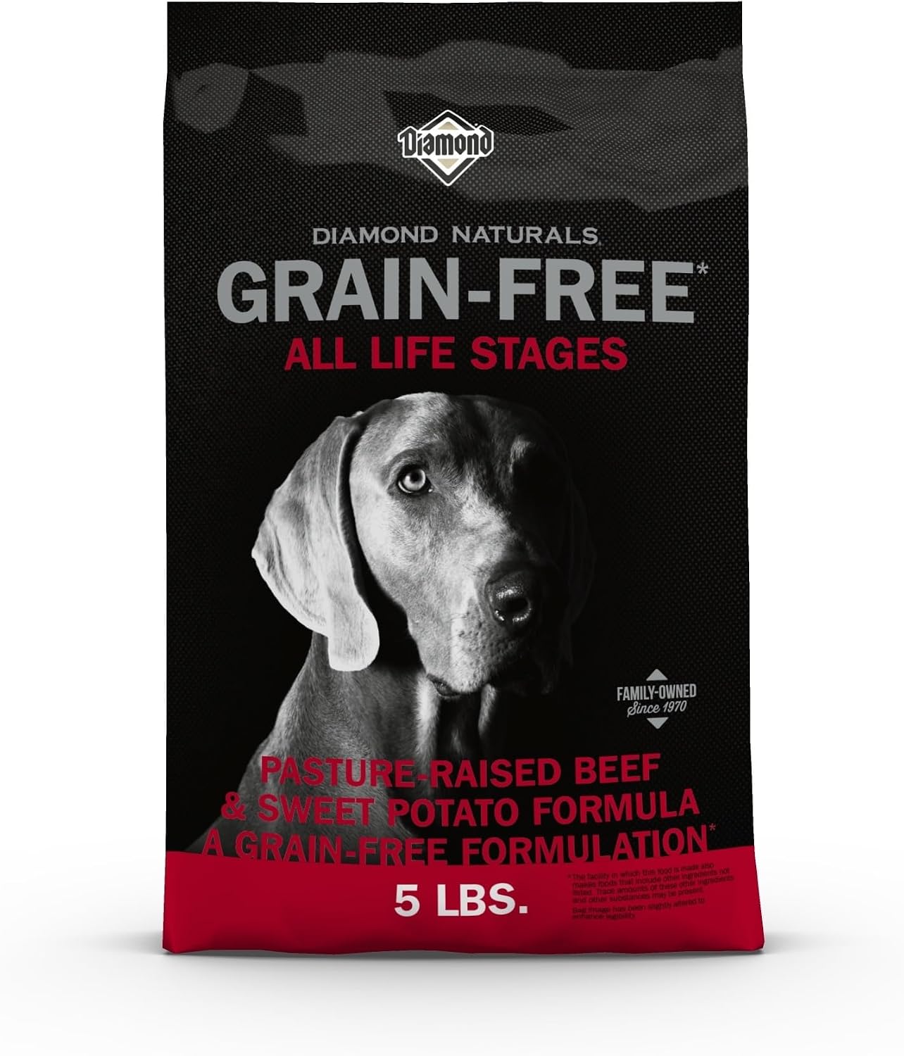 Diamond Naturals Grain-Free Dry Dog Food, Wild-Caught Whitefish, 28lb | Puppy, Adult & Senior Dogs | Wild-Caught Whitefish & Sweet Potatoes for All Day Energy | Guaranteed Probiotics