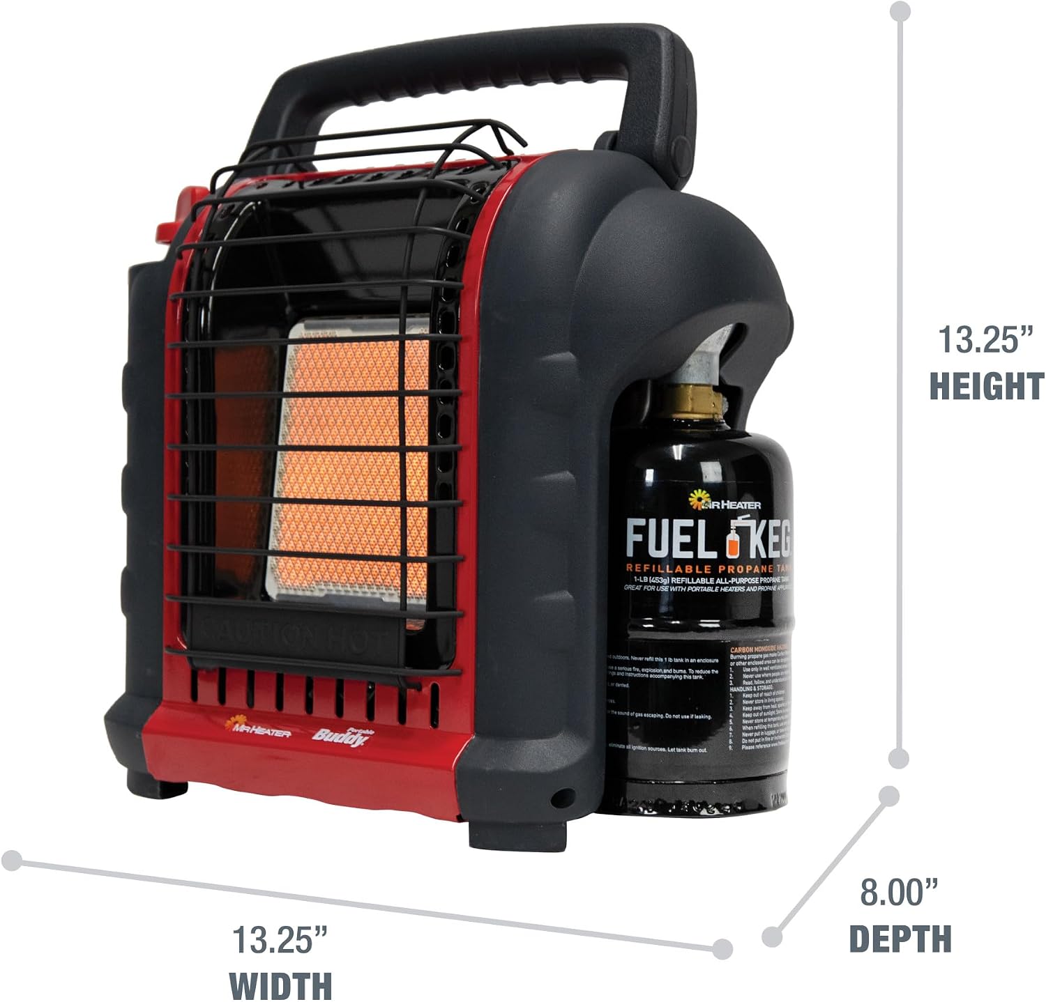 Mr. Heater 9,000 BTU Portable Buddy Radiant Heater (Canada)