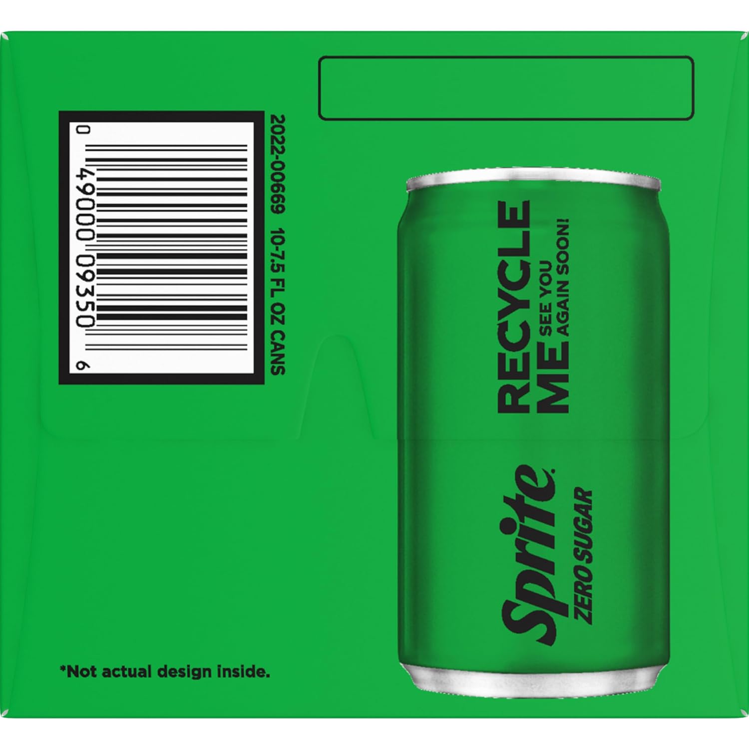 Sprite Lemon-Lime Caffeine-Free Soda Soft Drink Cans, 12 fl oz, 12 Pack | Fridge pack, naturally flavored soft drink, carbonated