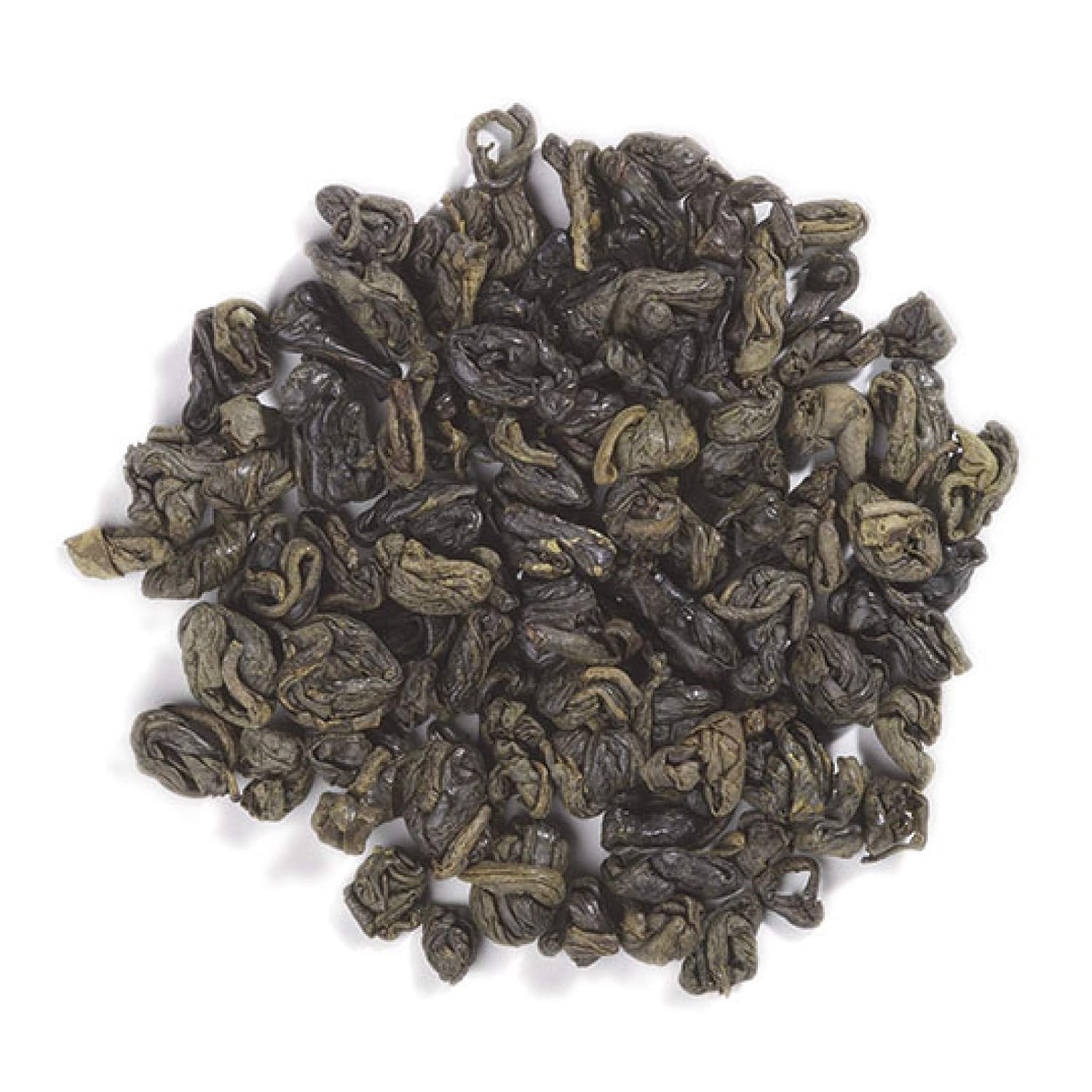 Frontier Co-op Organic Gunpowder Green Tea Leaves, 1-Pound Bulk, Smokey Green Tea, Maintains Freshness, Kosher, Fair Trade | Smokey Green Tea, Maintains Freshness, Kosher, Fair Trade