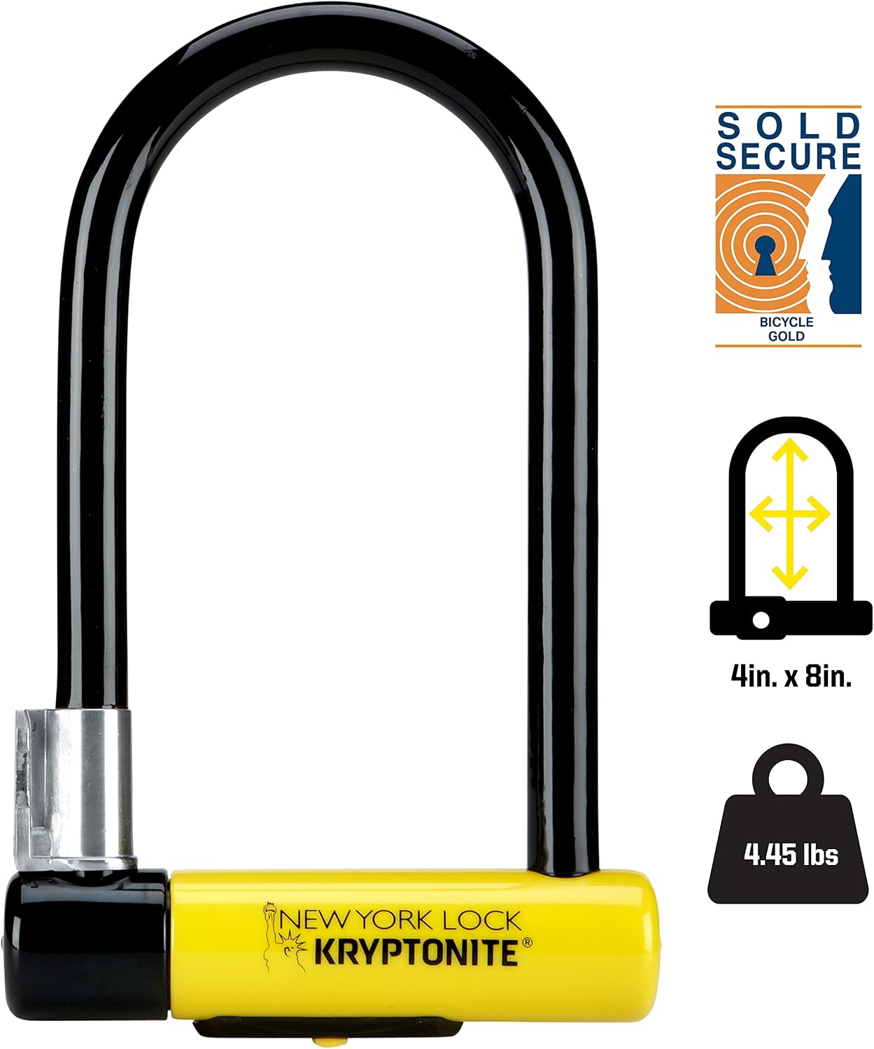 Kryptonite New York Standard Heavy Duty U-Lock