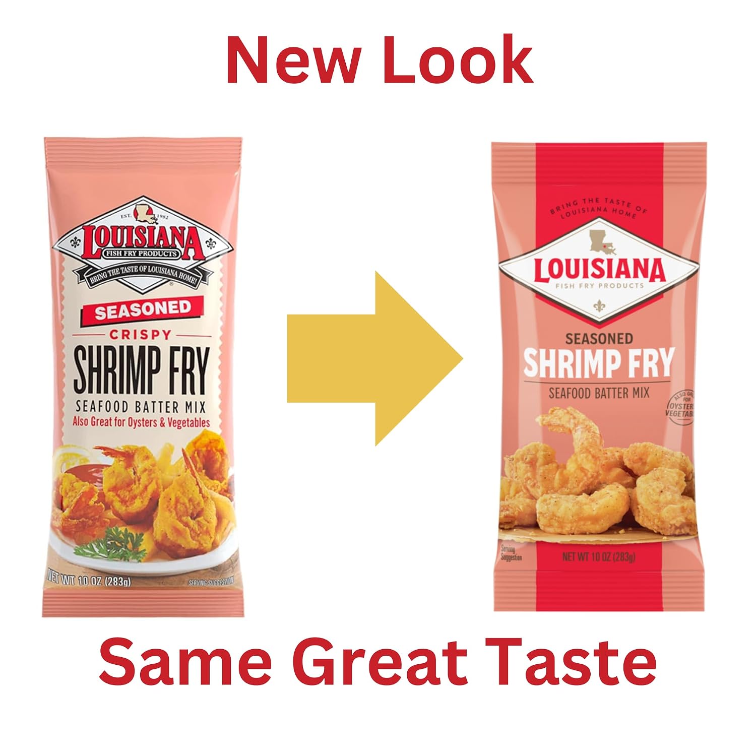 Louisiana Fish Fry Products Seasoned Fry Variety Mix - 2 of Each Flavor - Pack of 6 - Southern Flavor for Any Dish
