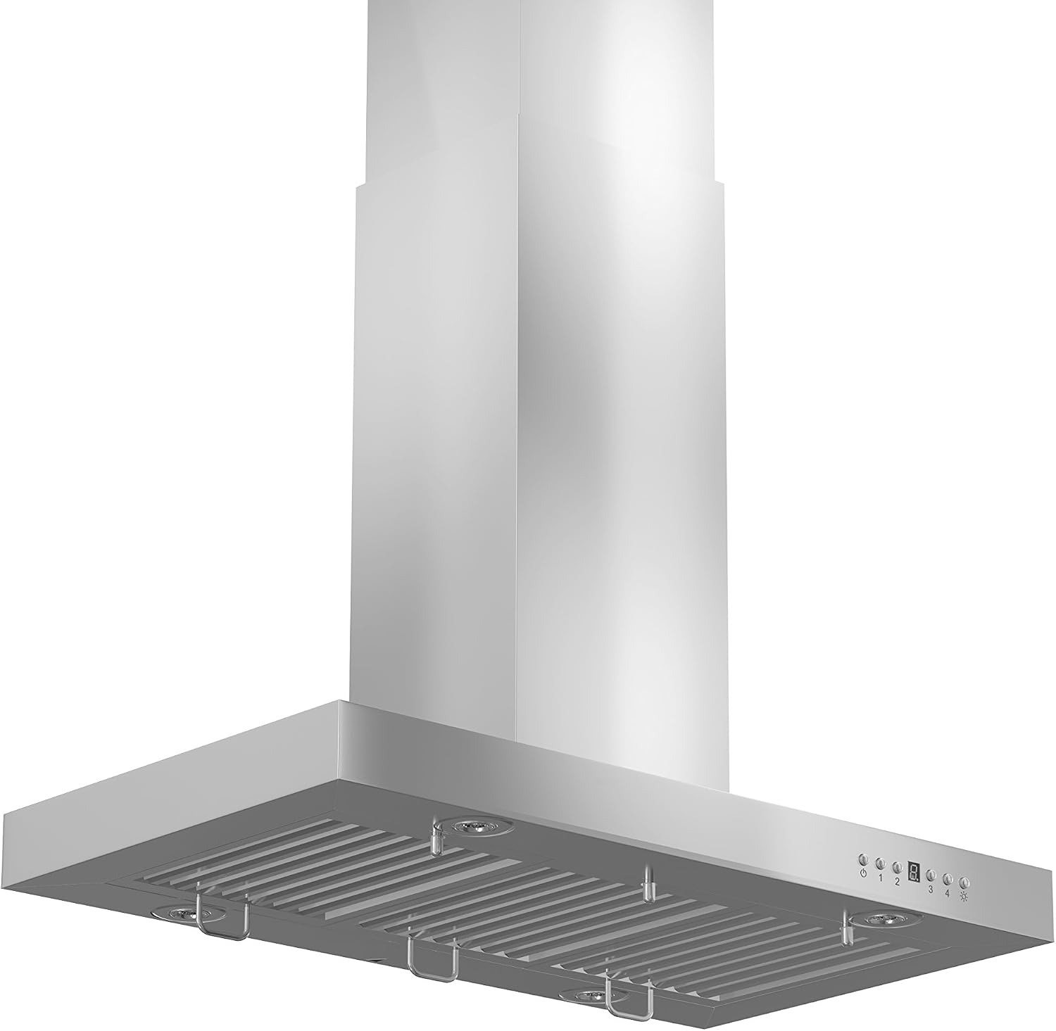 Z Line KE2i-42 760 CFM Island Mount Range Hood, 42", Stainless Steel