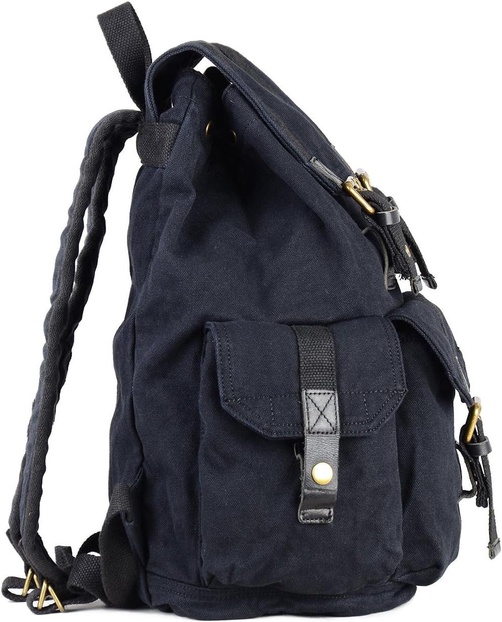 GOOTIUM 21101AMG Specially High Density Thick Canvas Backpack Rucksack, Field Tan, Large