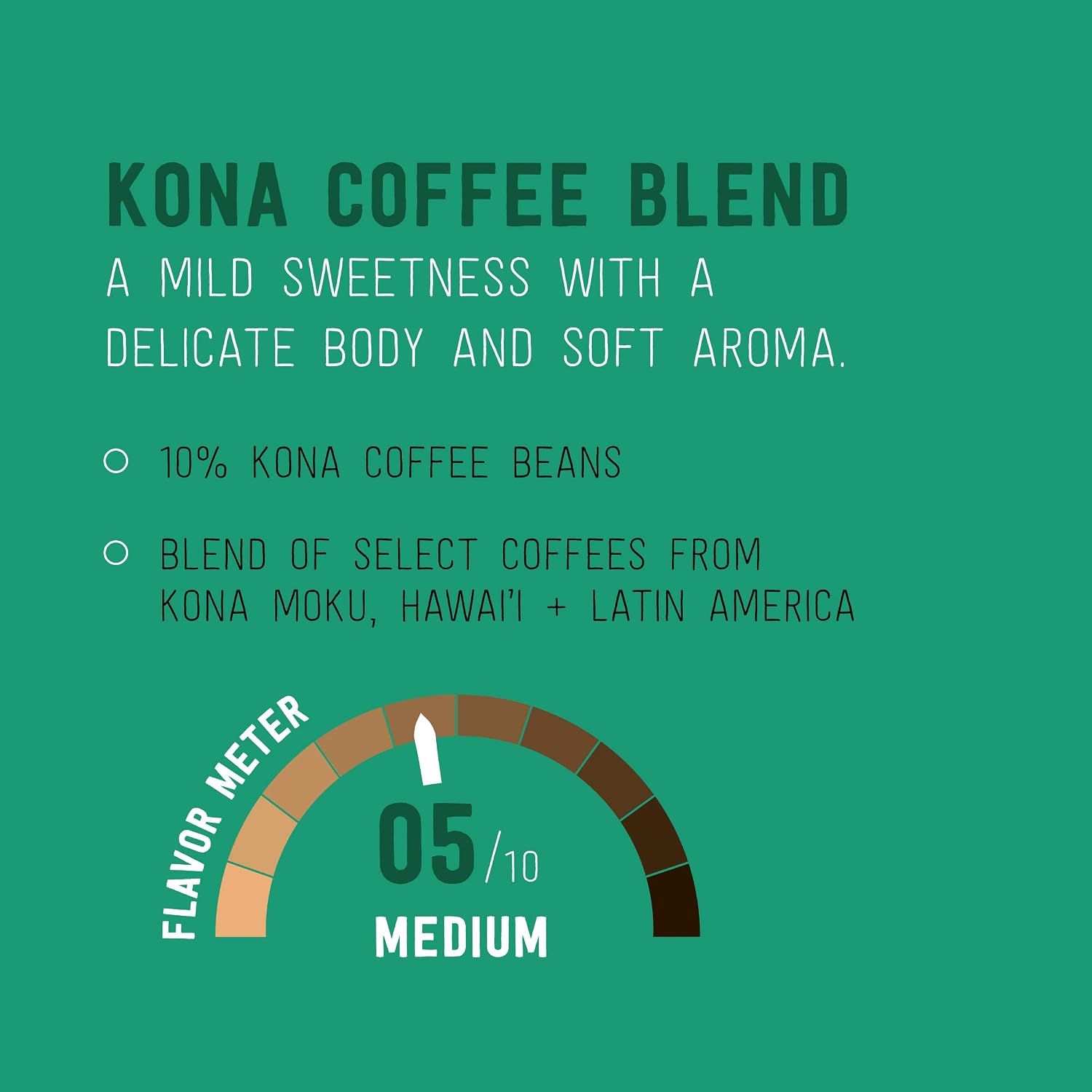 Happy Belly an Amazon Brand -Medium Roast Coffee Pods, Kona Blend, Compatible with Keurig 2.0 K-Cup Brewers, 100 Count