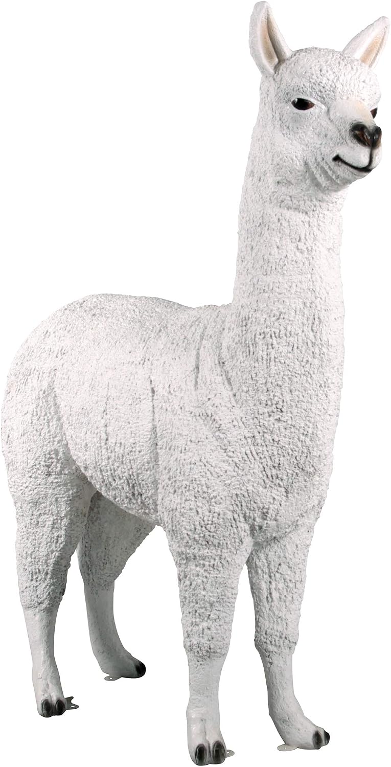 Design Toscano The Alpacalypse of Alpaca Garden Statues: Large