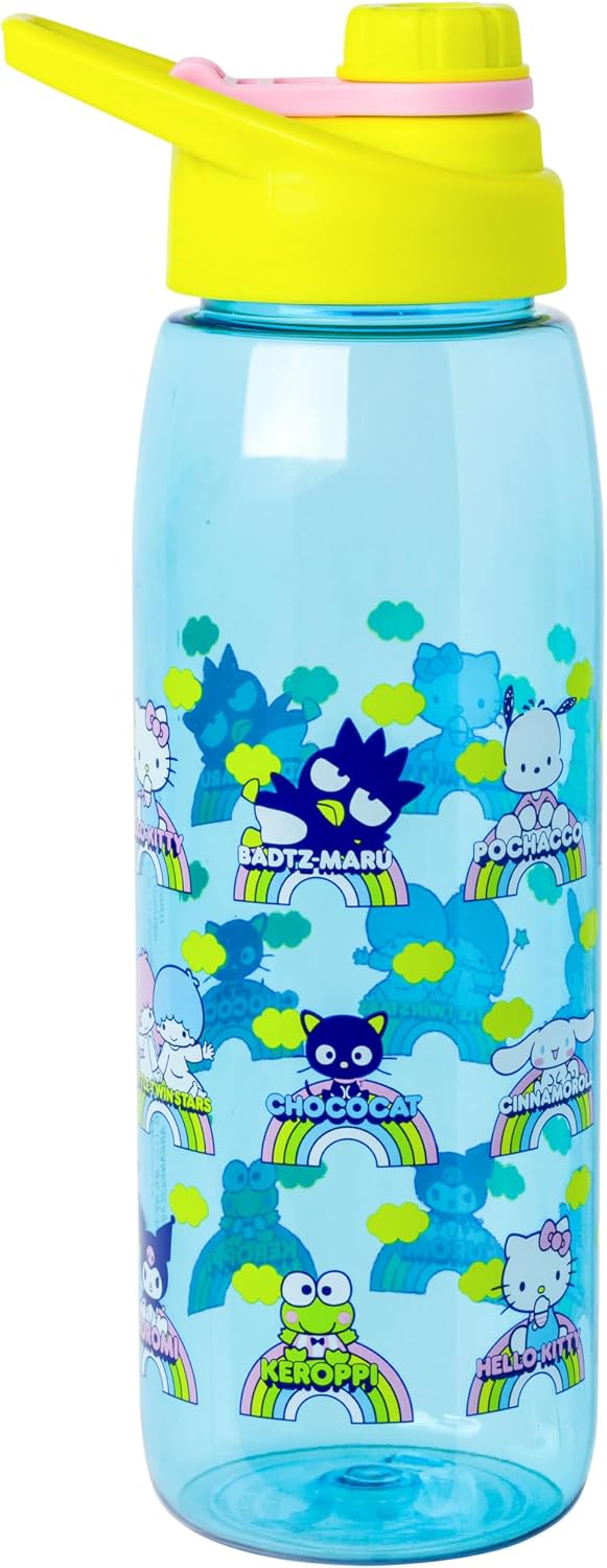 Silver Buffalo Pokémon Skate Graffiti, Water Bottle, 28oz
