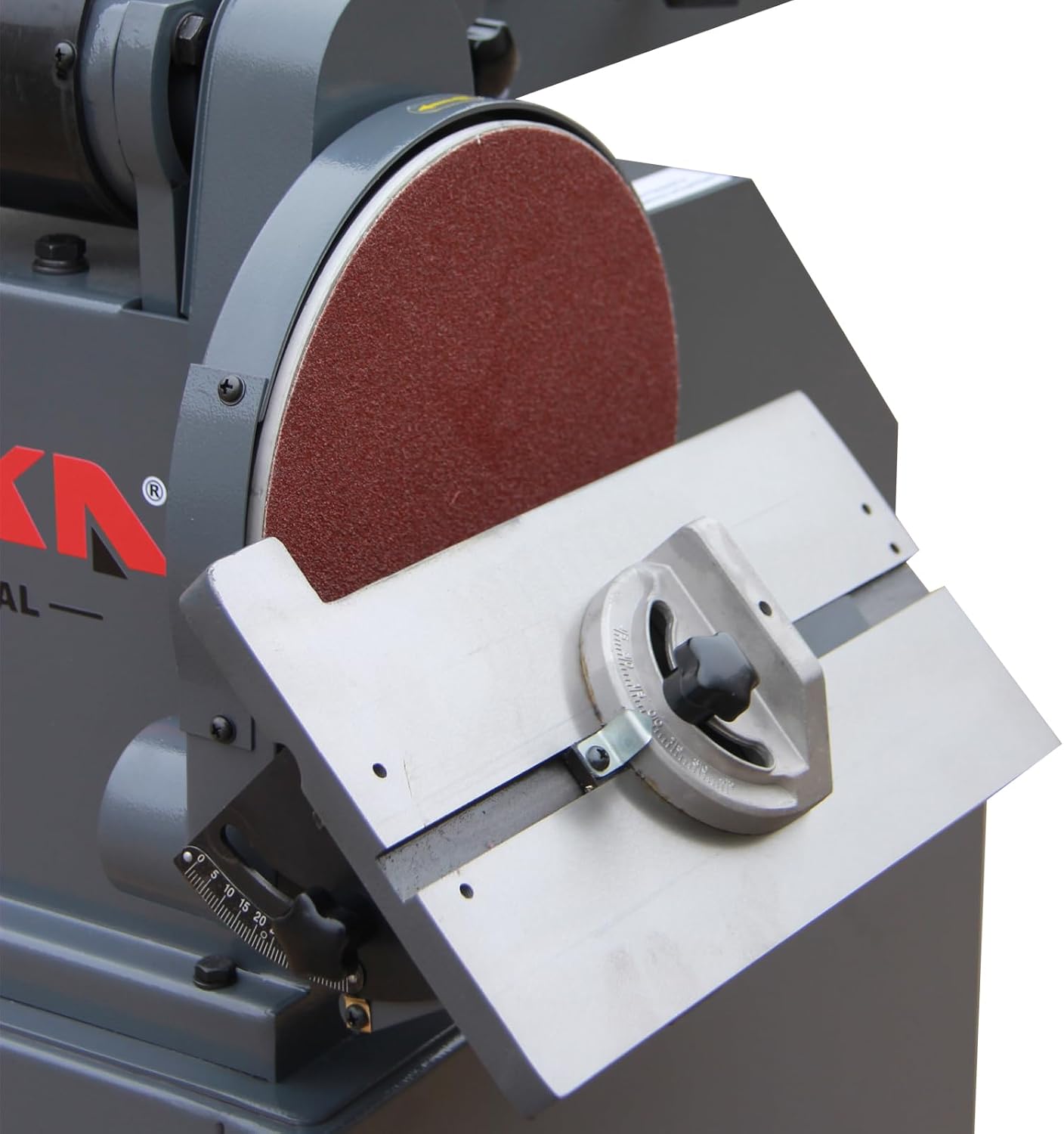 4 x 24 Belt & Oscillating Spindle Sander, KAKA INDUSTRIAL WS-100D | 5 sanding sleeves included