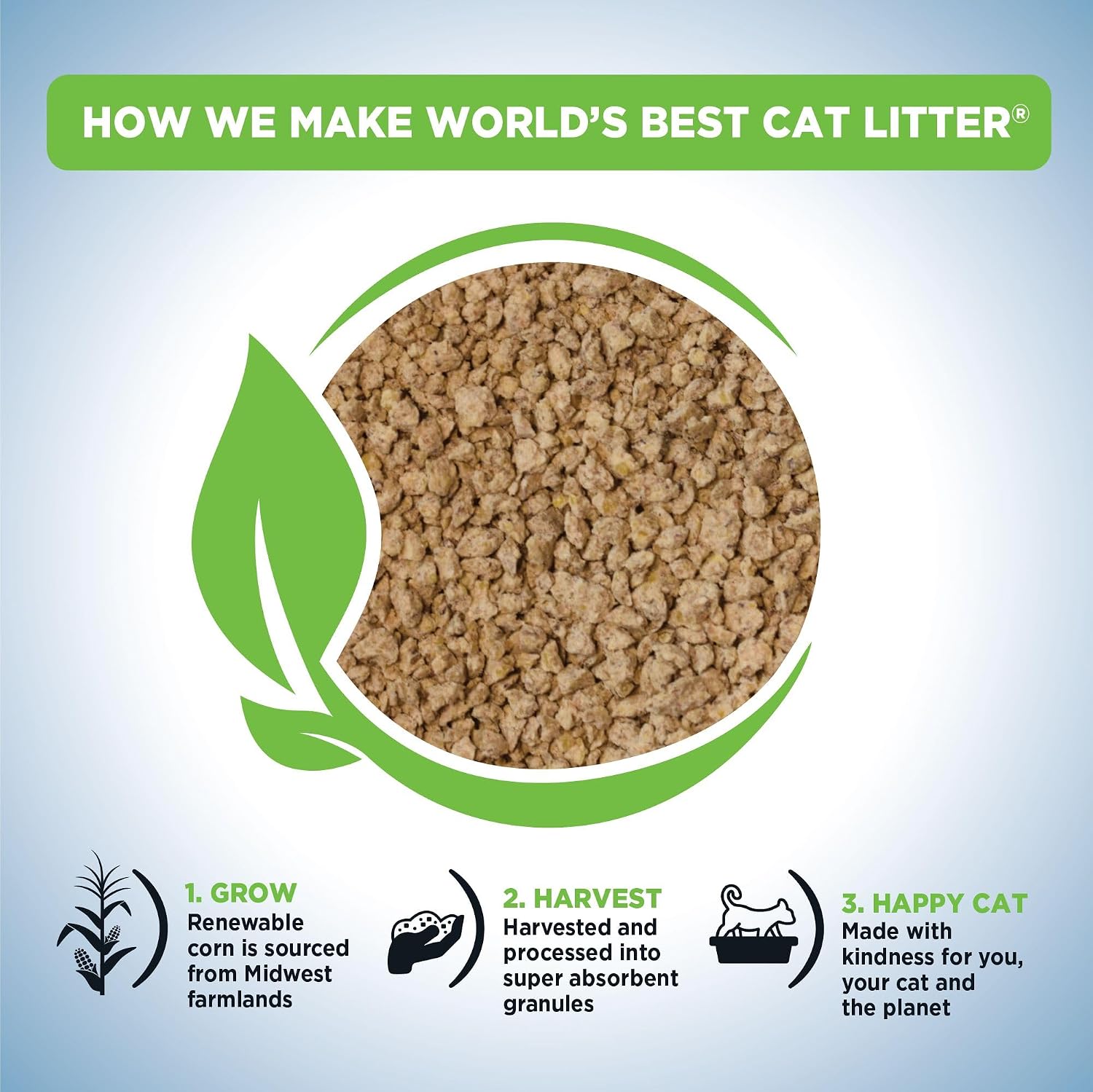 World's Best Cat Litter Lotus Blossom Scented, Odor Control, 32 lb Bag