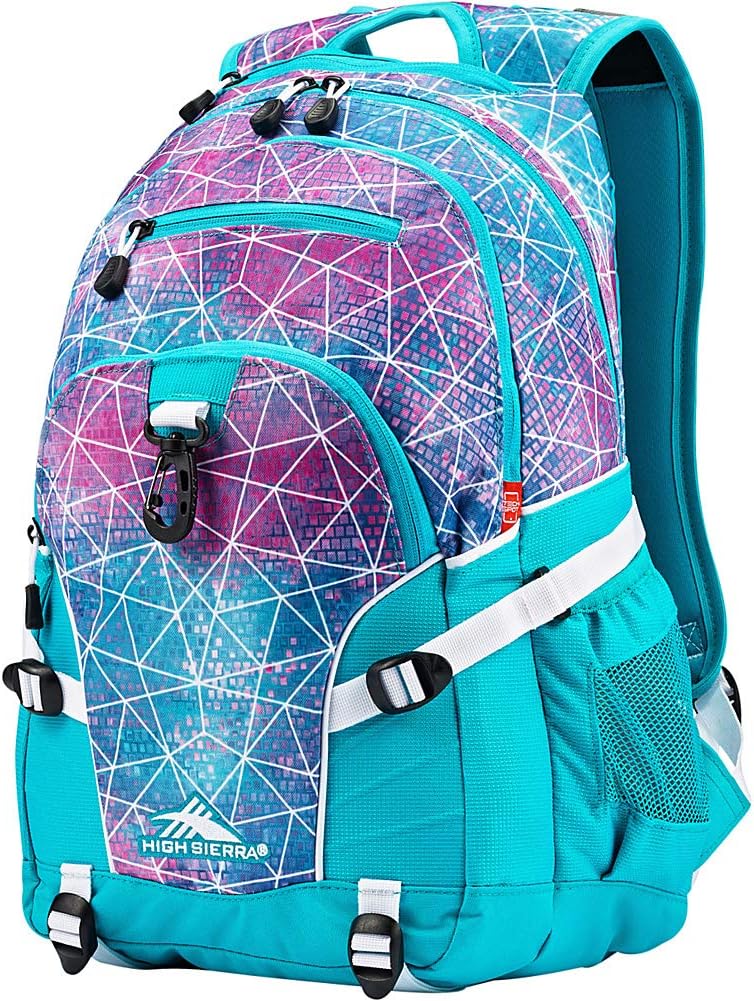 High Sierra Loop Backpack, Travel, or Work Bookbag with tablet sleeve, One Size, Urban Camo