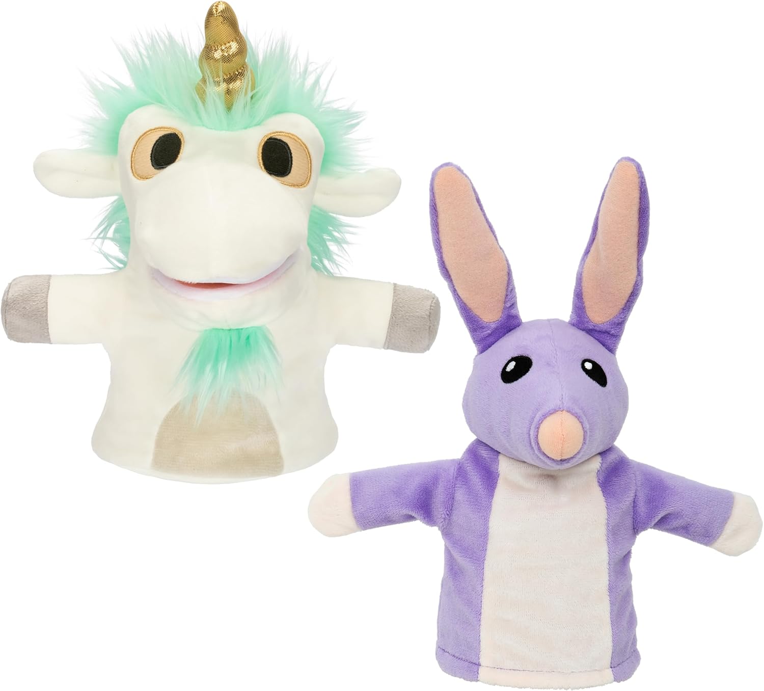 Bingo & Bluey Plush Toys 2-Pack, Soft Deluxe Fabric, Embroidered