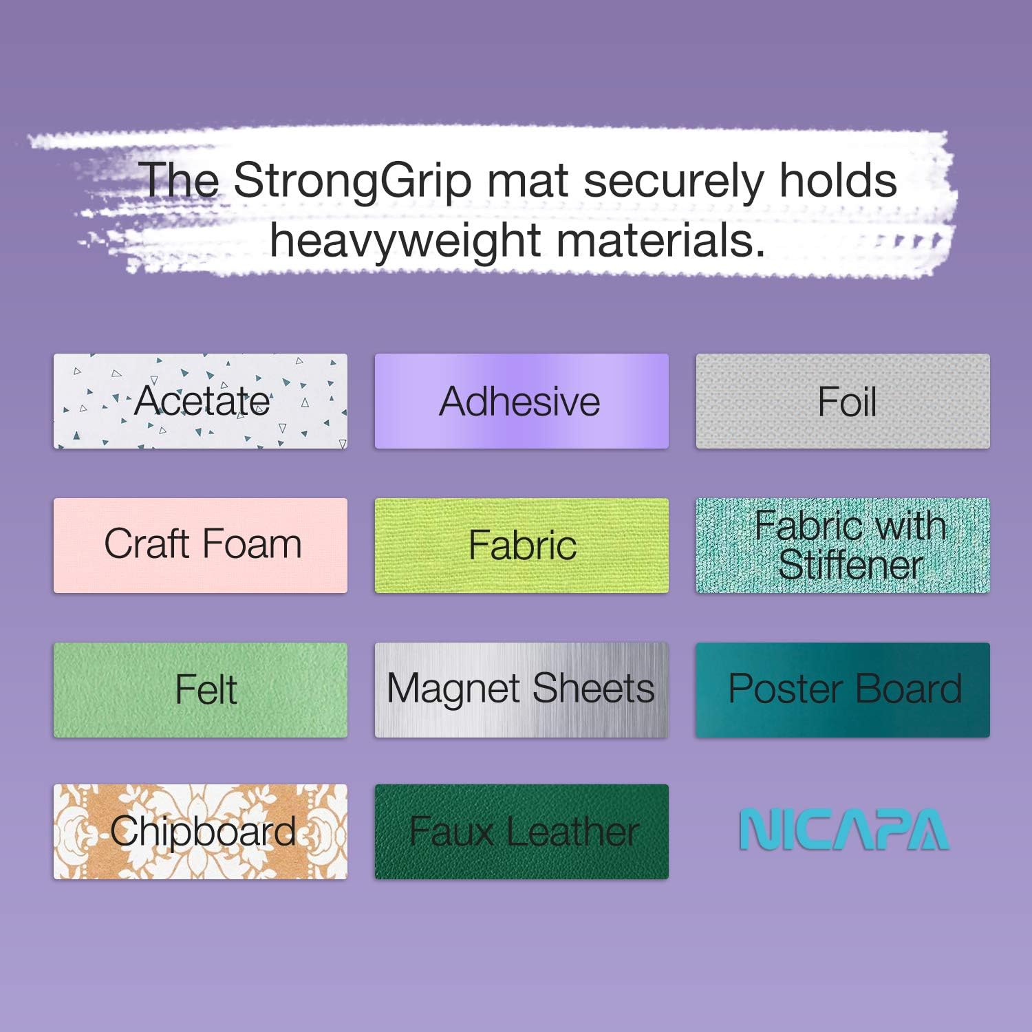 12x12 inch Standard Grip Cutting Mat for Cricut Maker 3/Maker/Explore 3/Air 2/Air/One (3 Pack) Standard Adhesive Sticky Green Quilting Replacement Cut Mats