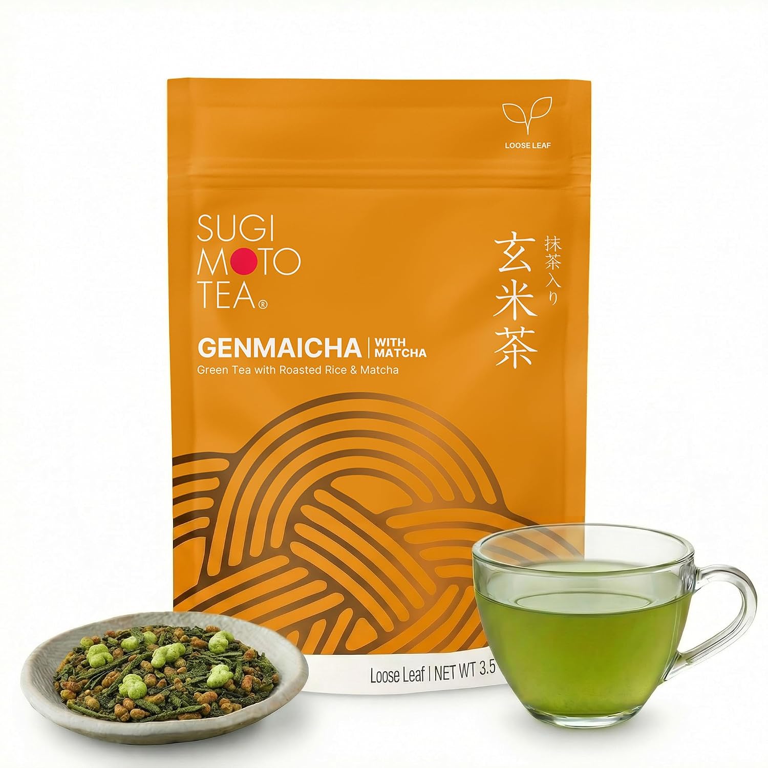 SUGIMOTO TEA Japanese Sencha Fukamushi Green Tea Loose Leaf Bulk 1.0 lb (454 g)
