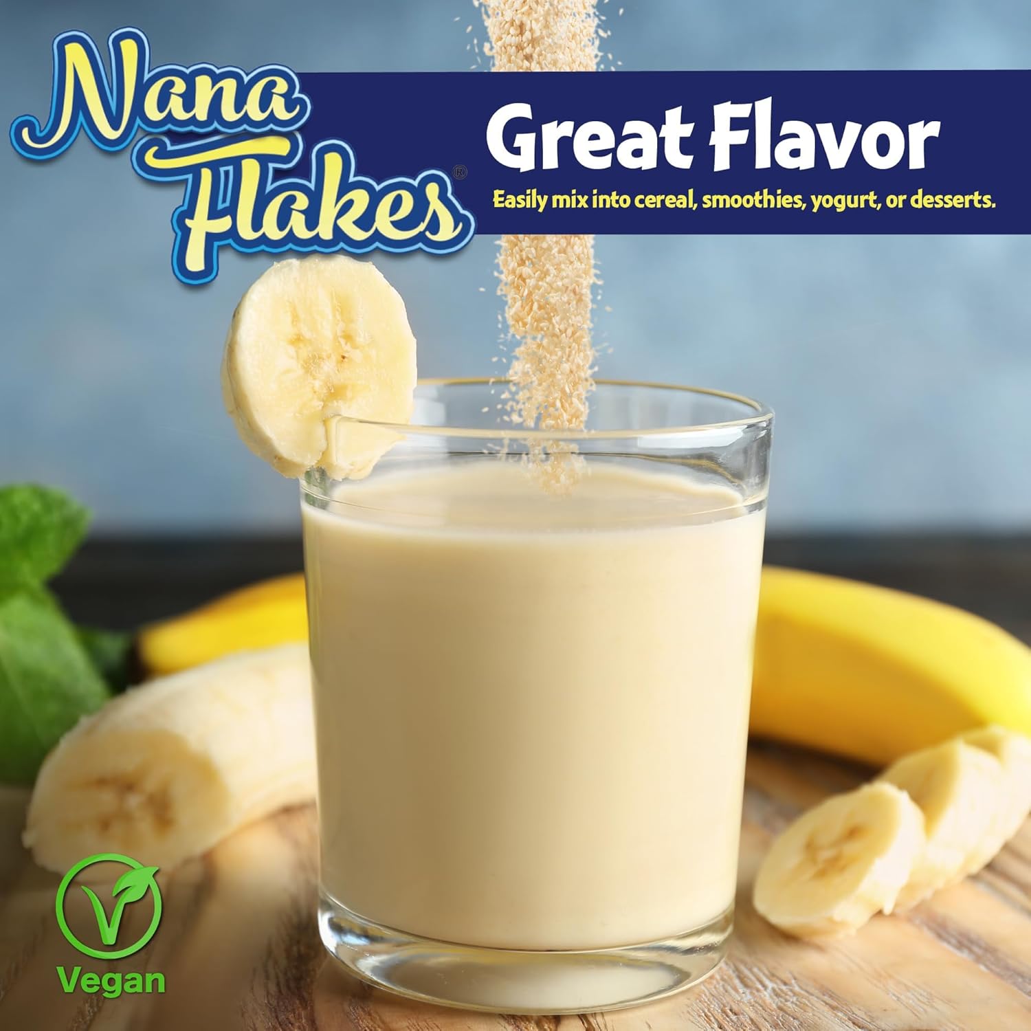 Nutritional Designs Nana Flakes Anti-Diarrheal Banana Powder, IBS Relief & Heart Burn Remedy