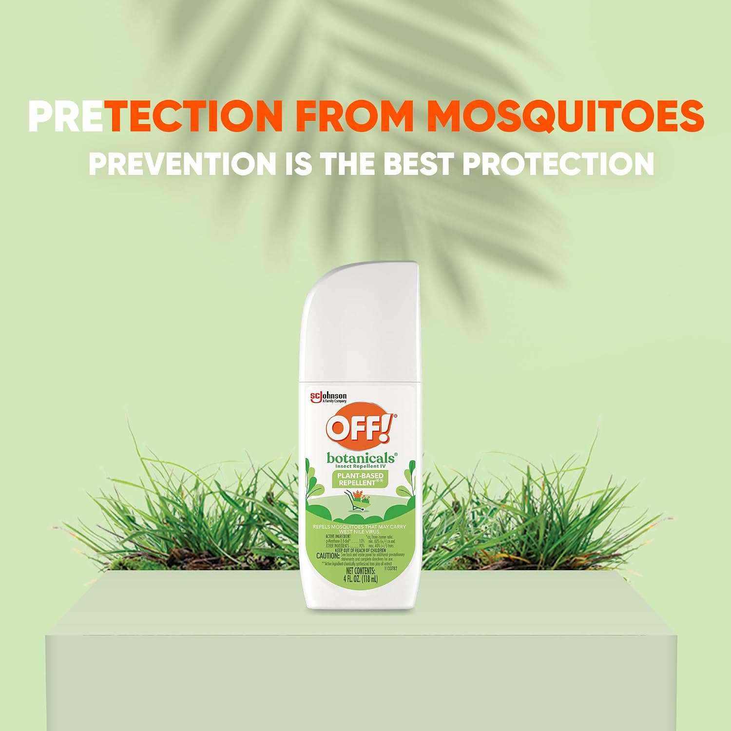 OFF! Botanicals Insect Repellent, Bug Spray & Mosquito Repellent, 4 Oz | insect-repellants