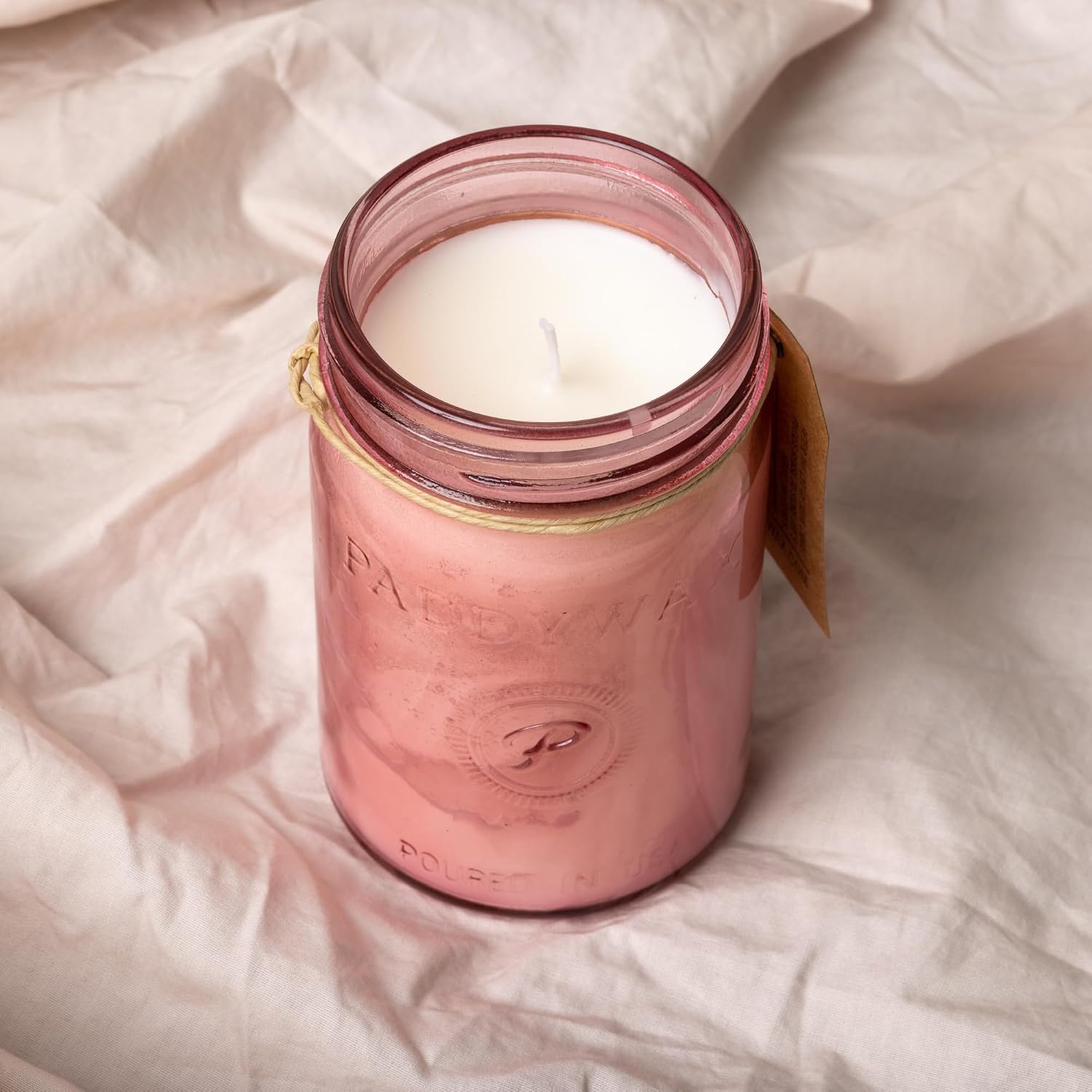 Paddywax Relish Soy Wax Artisan Candle, Balsam + Fir, 9.5 oz | Scented Candle in Glass Jar with Lid