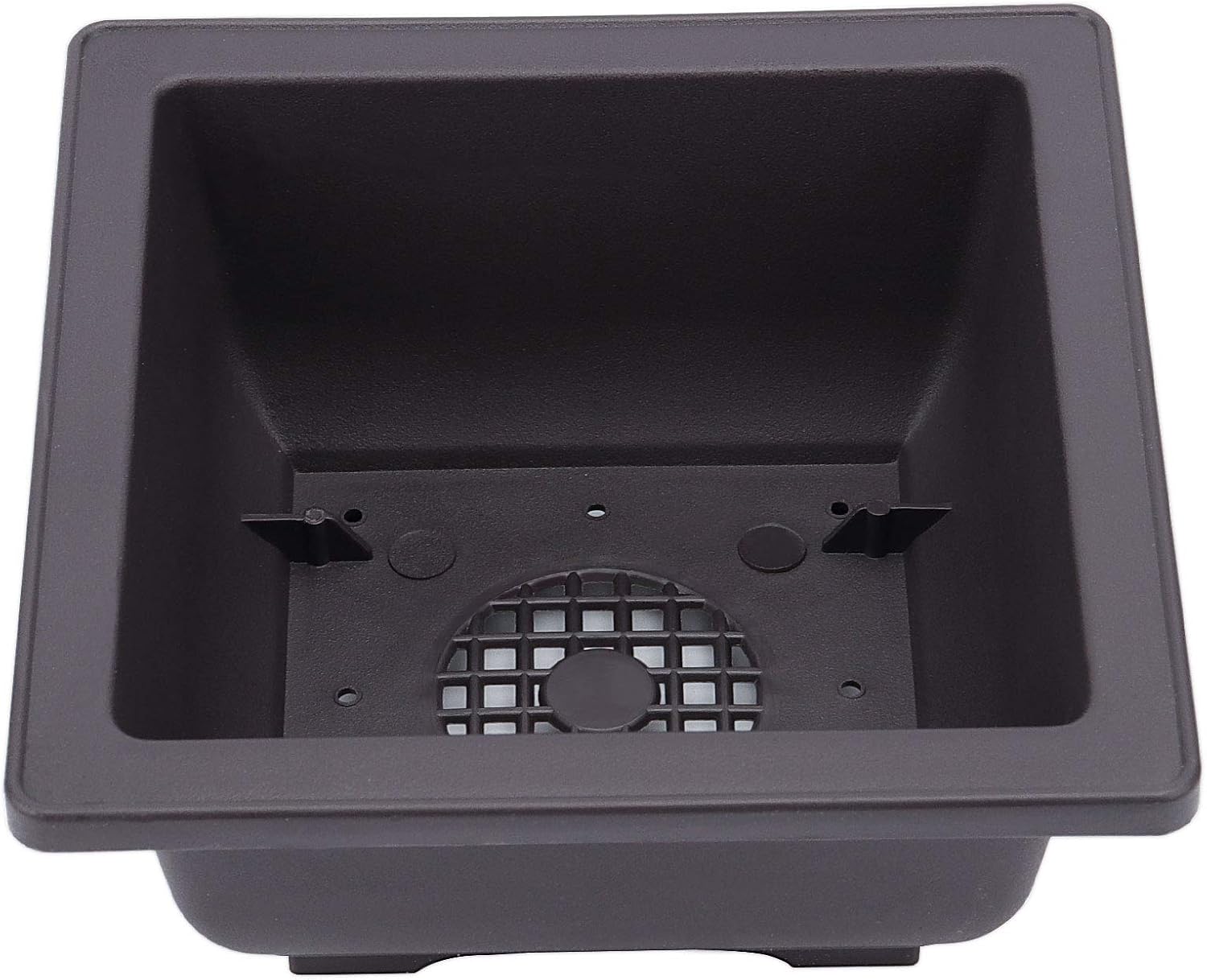 15 PCS 6.5 Inch Bonsai Training Pots with Trays, Rectangular Plastic Growing Pots, Flower Succulent Pots Container for Garden, Yard, Office, Porch