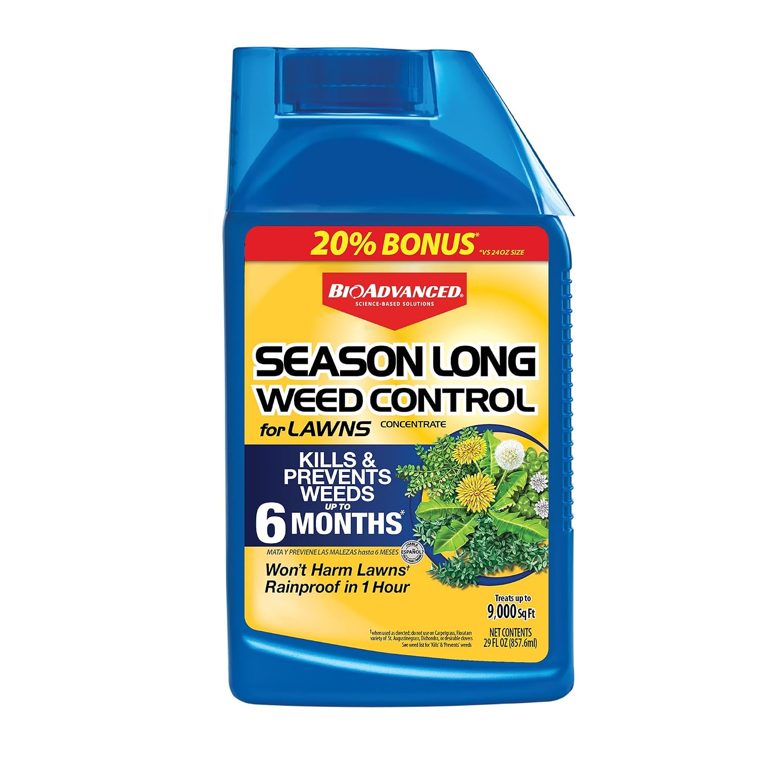 BioAdvanced Season Long Weed Control For Lawns, Concentrate, 29 oz