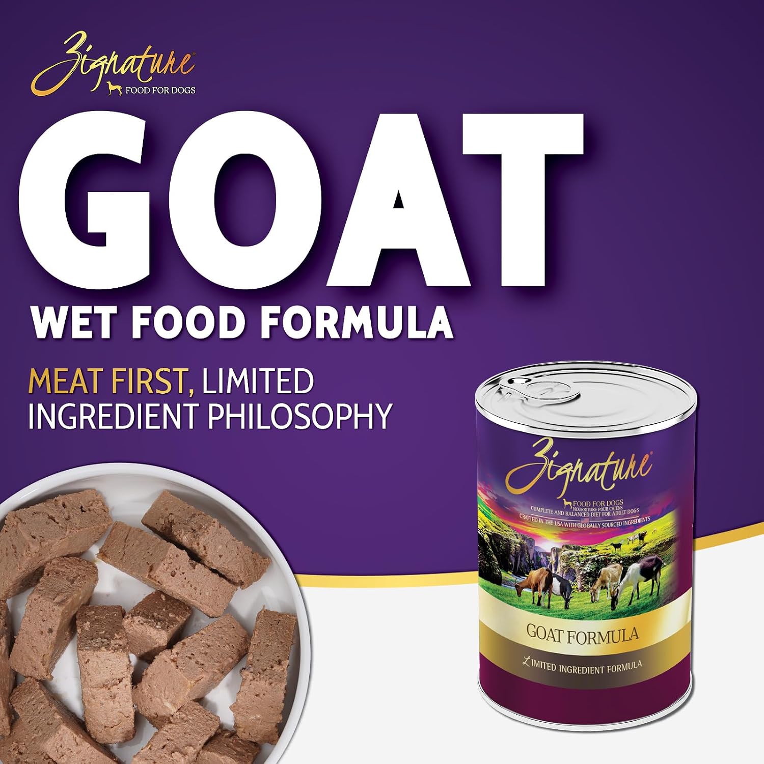 Zignature Turkey Formula Grain-Free Wet Dog Food 13oz, case of 12