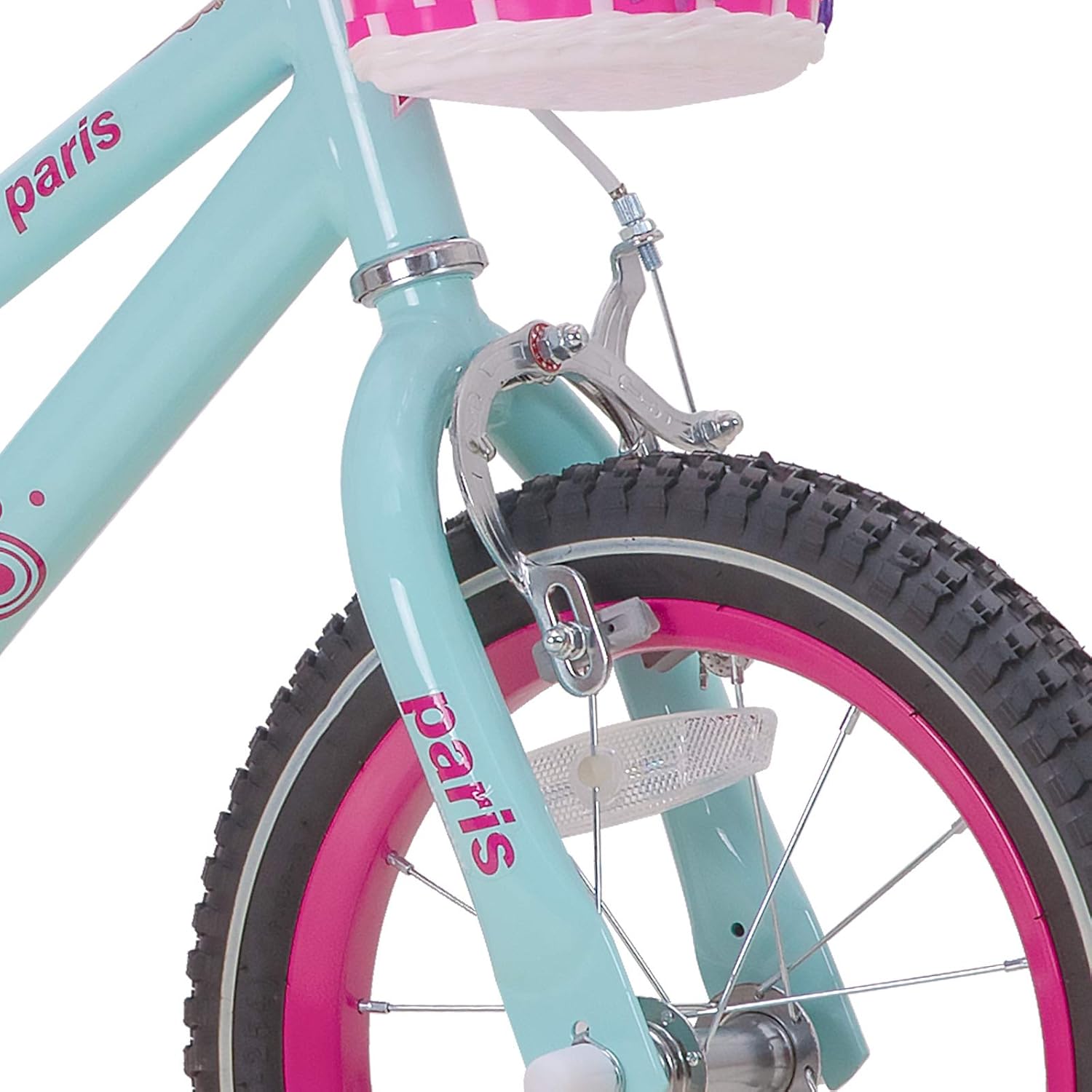 JOYSTAR Paris Girls Bike with Training Wheels for Ages 3-10Y