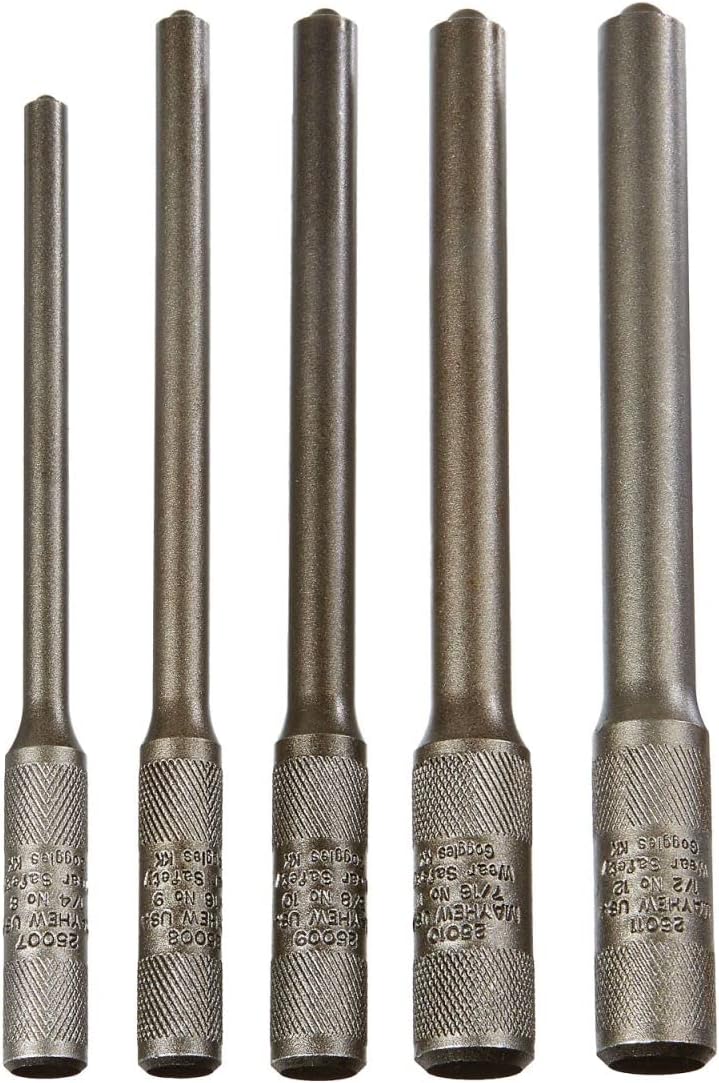 Mayhew Pro 62250 Pilot Punch Kit, 6-Piece