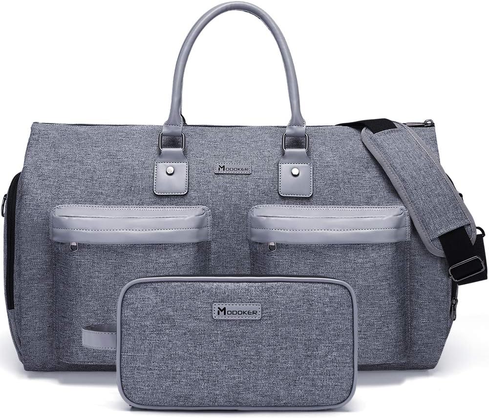 Garment Bags for Travel, 45L Carry on Convertible Garment Duffle bag