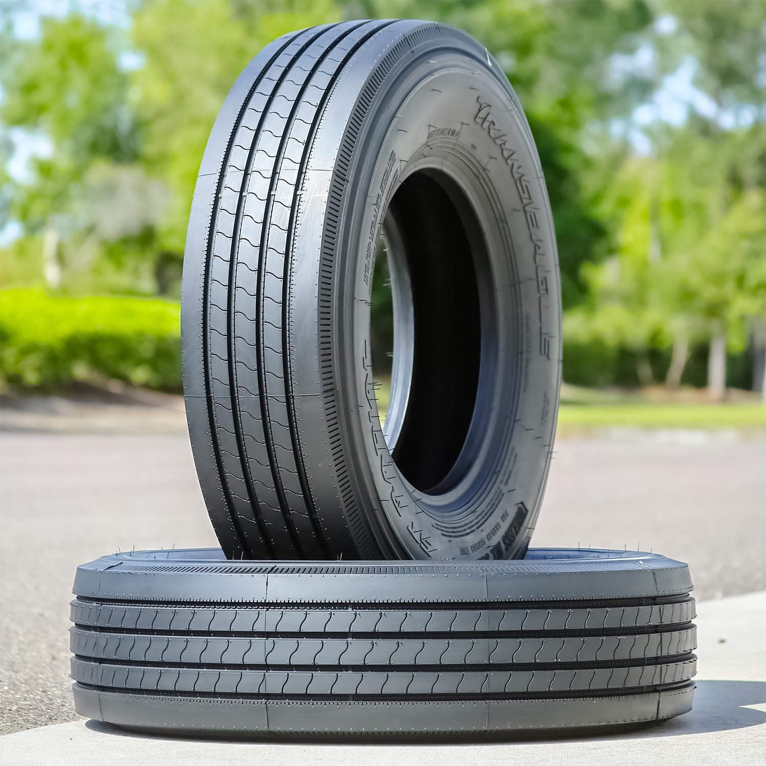 2 x Transeagle ST ST225/75R15 All Season F (12 Ply) All Steel Tires | Trailer Highway All Season Traction 121/117M Rated F (12 Ply) Radial