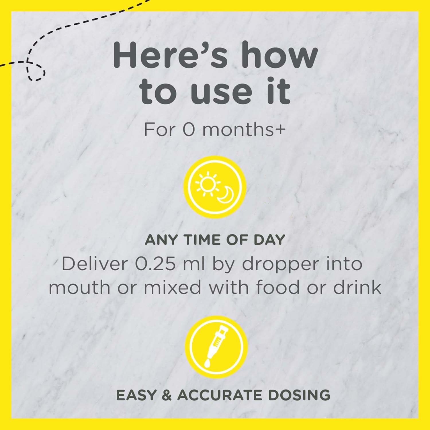 Zarbee's Baby Vitamin D Drops, 400 IU per Drop, with Dropper, 0.47 fl oz