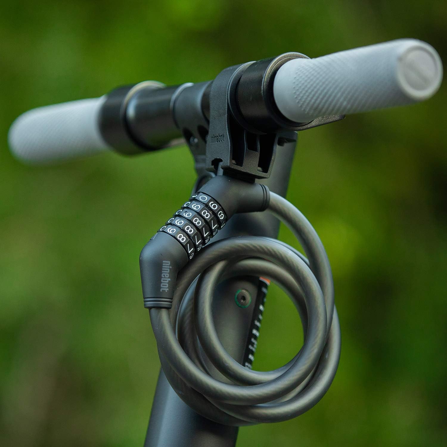 Segway Ninebot Password Cable Lock for Bikes and Scooters, Black